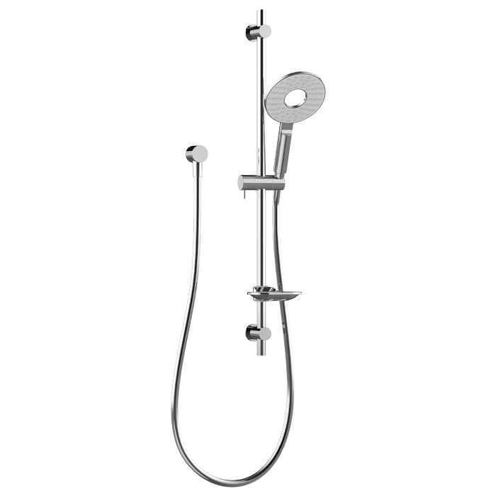 FELTON HALO II SINGLE SPRAY SLIDE SHOWER - 2 COLOURS