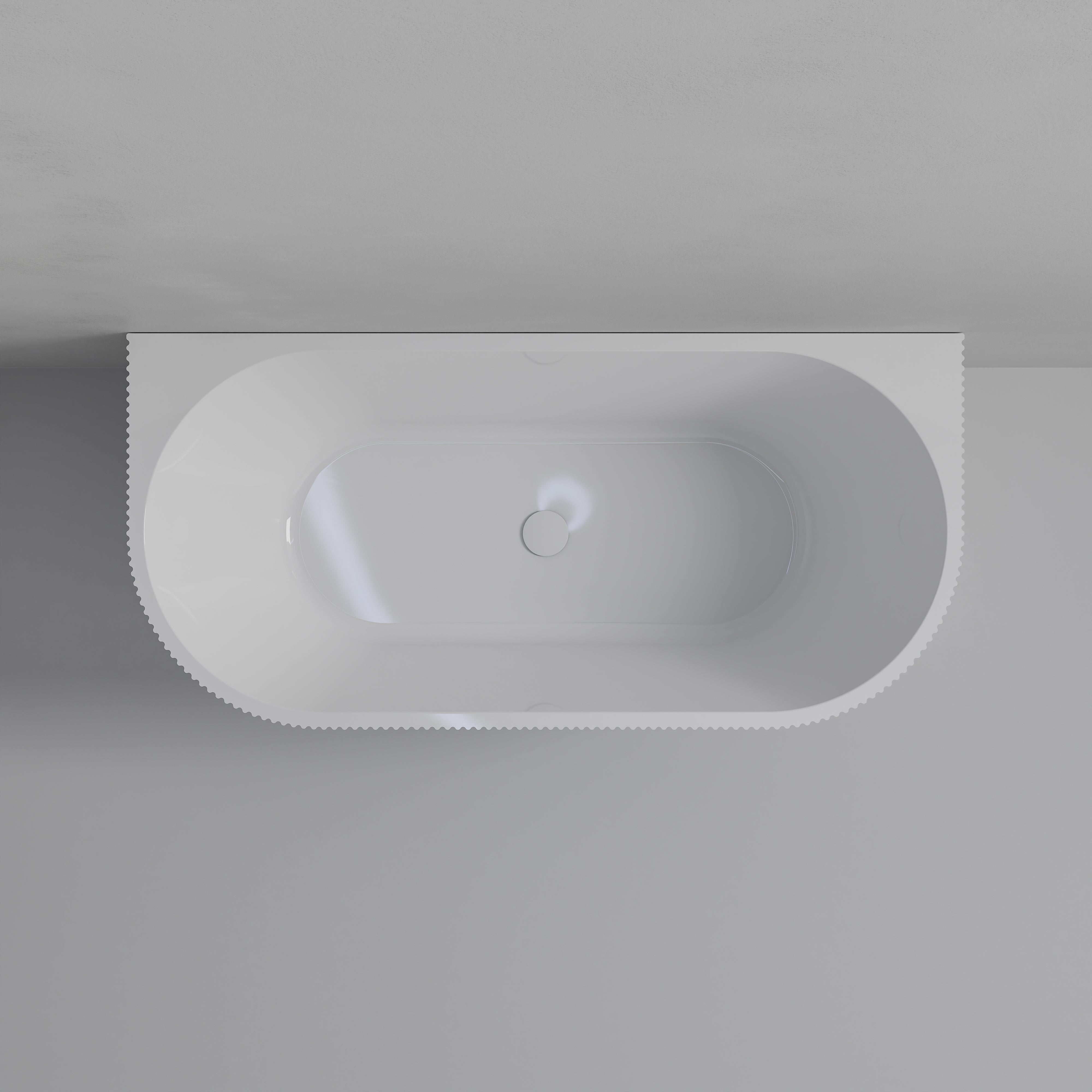 CODE ENDURA PIPER 1670 ACRYLIC BACK TO WALL BATH