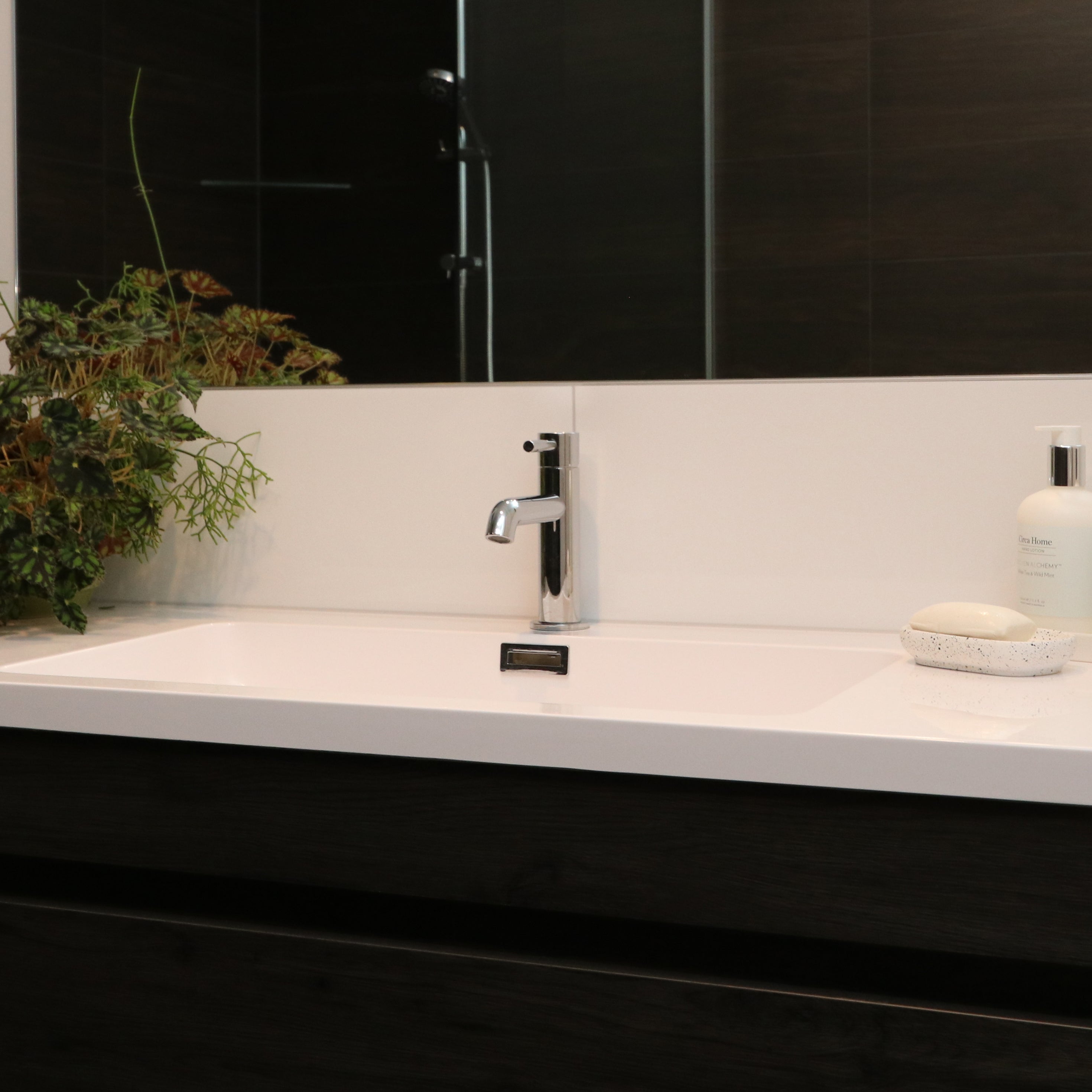 WATERWARE ELISA SLIM STANDARD BASIN MIXER CHROME