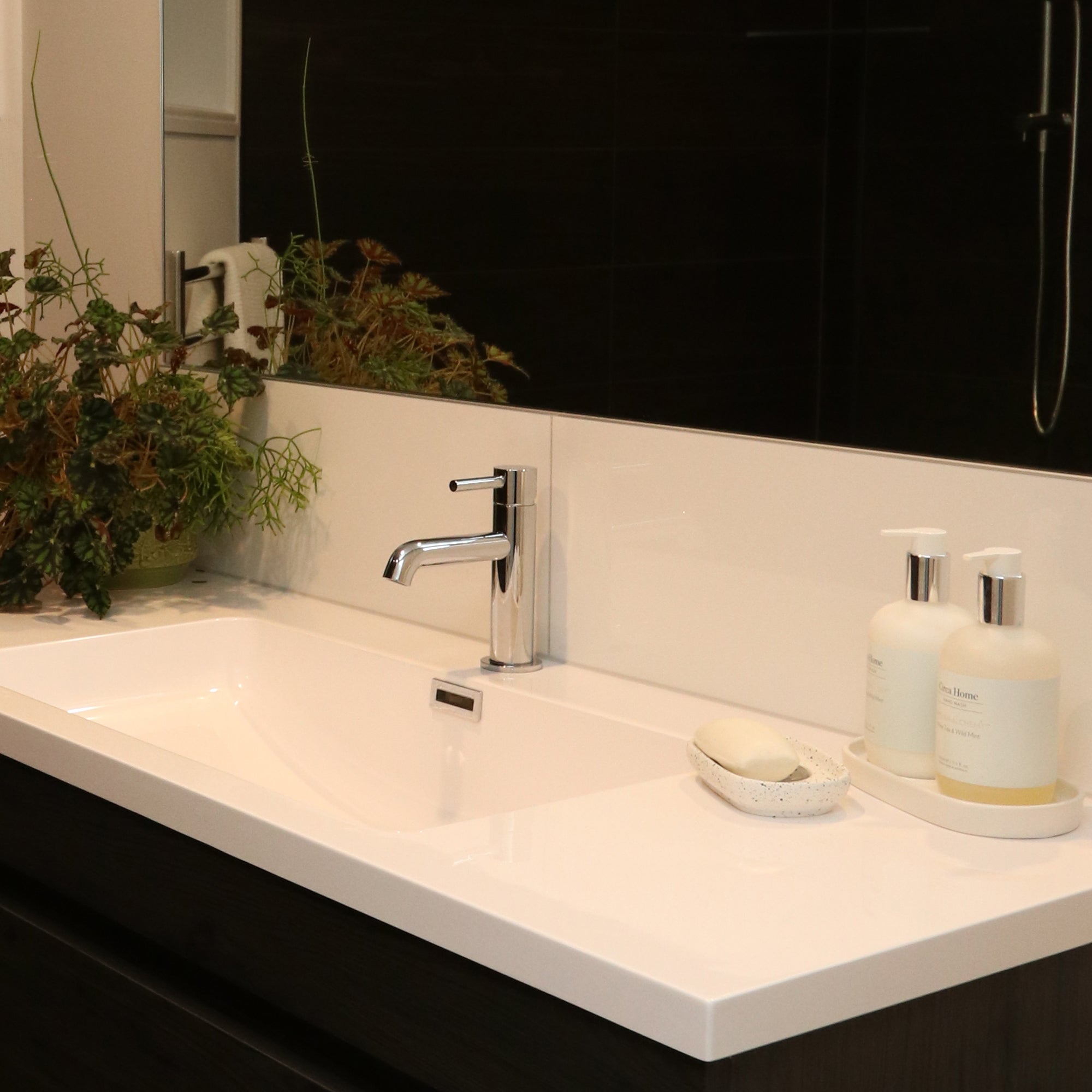 WATERWARE ELISA SLIM STANDARD BASIN MIXER CHROME