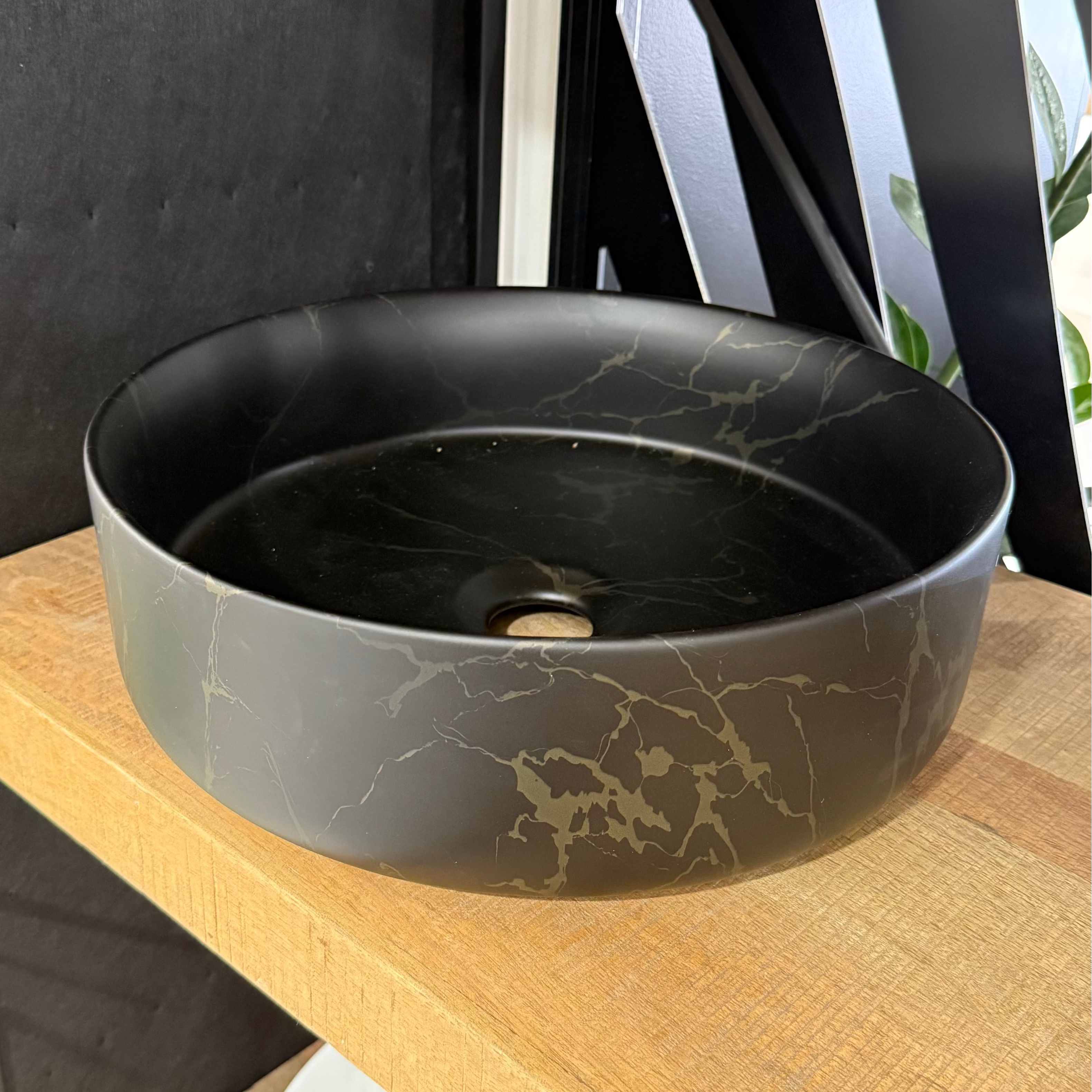 CODE PURE ROUND CERAMIC BASIN 360MM