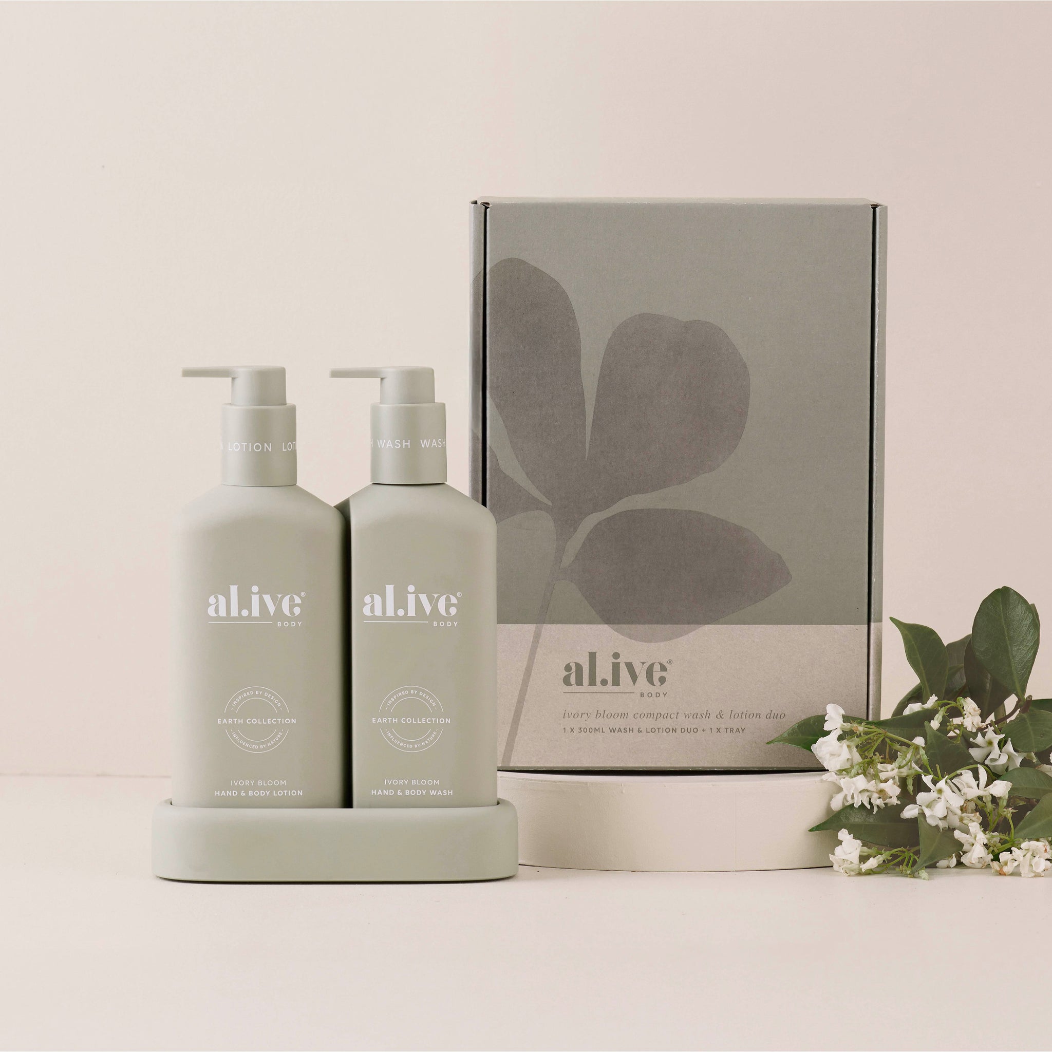 AL.IVE WASH & LOTION DUO - IVORY BLOOM