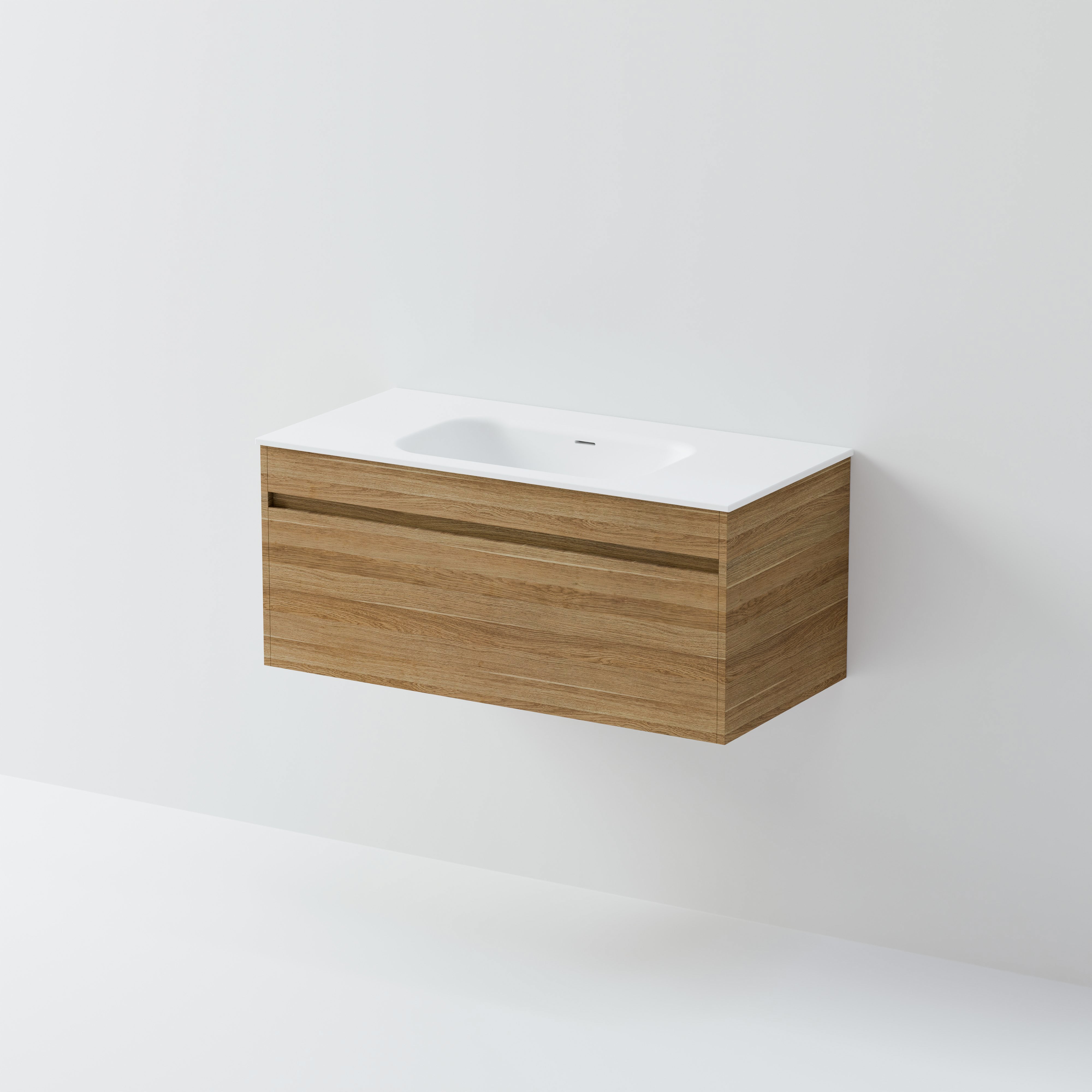 CODE LUXE 1000 WALL HUNG VANITY | SINGLE DRAWER