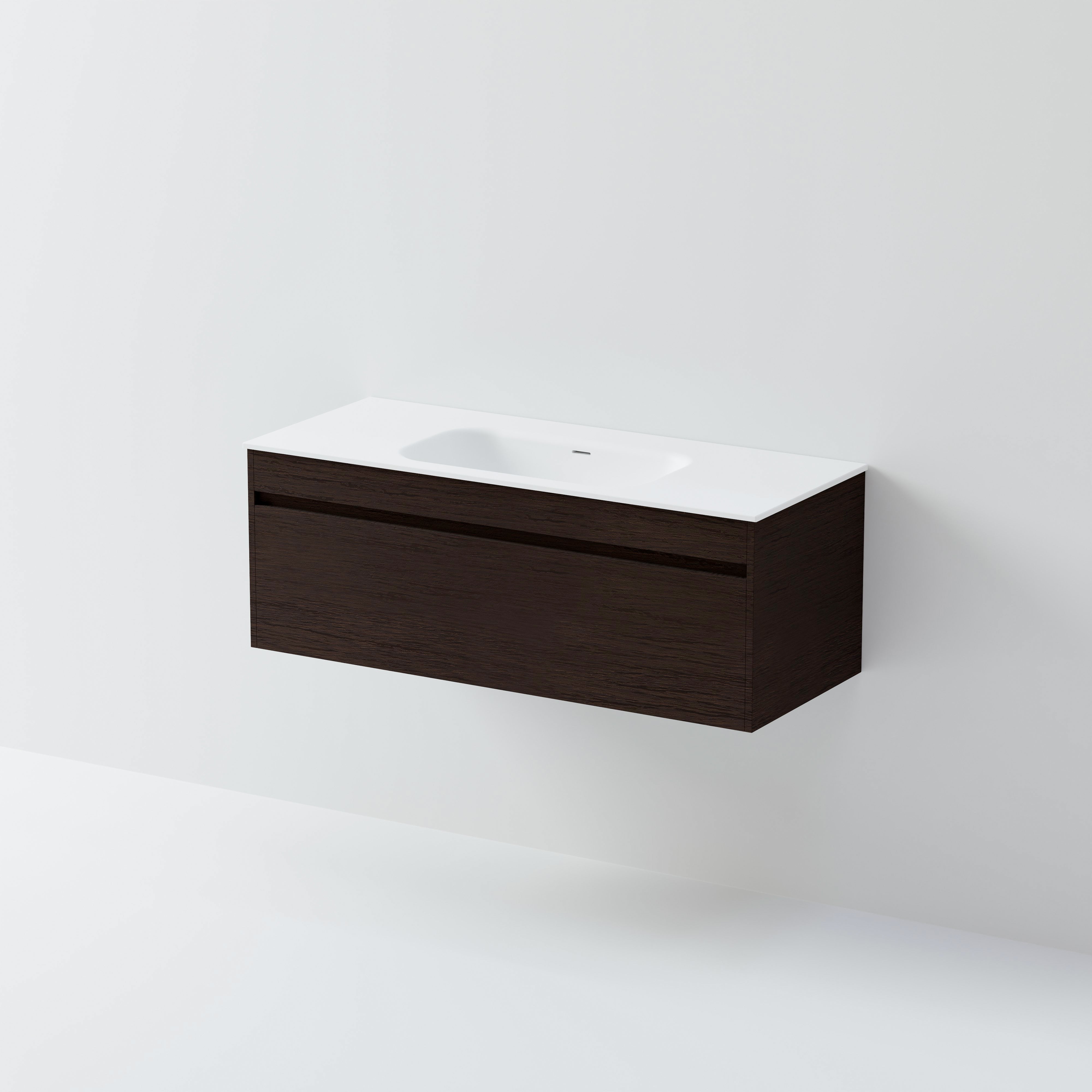 CODE LUXE 1200 WALL HUNG SINGLE BASIN VANITY | SINGLE DRAWER