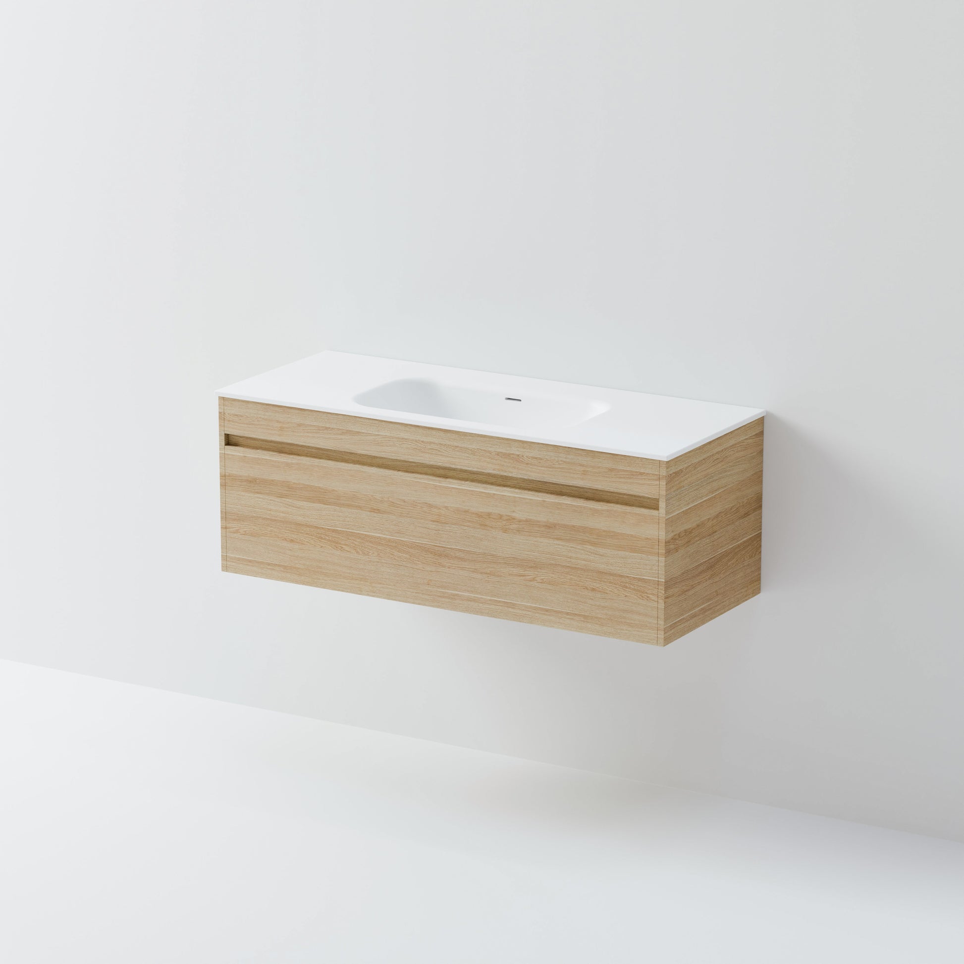 CODE LUXE 1200 WALL HUNG SINGLE BASIN VANITY | SINGLE DRAWER
