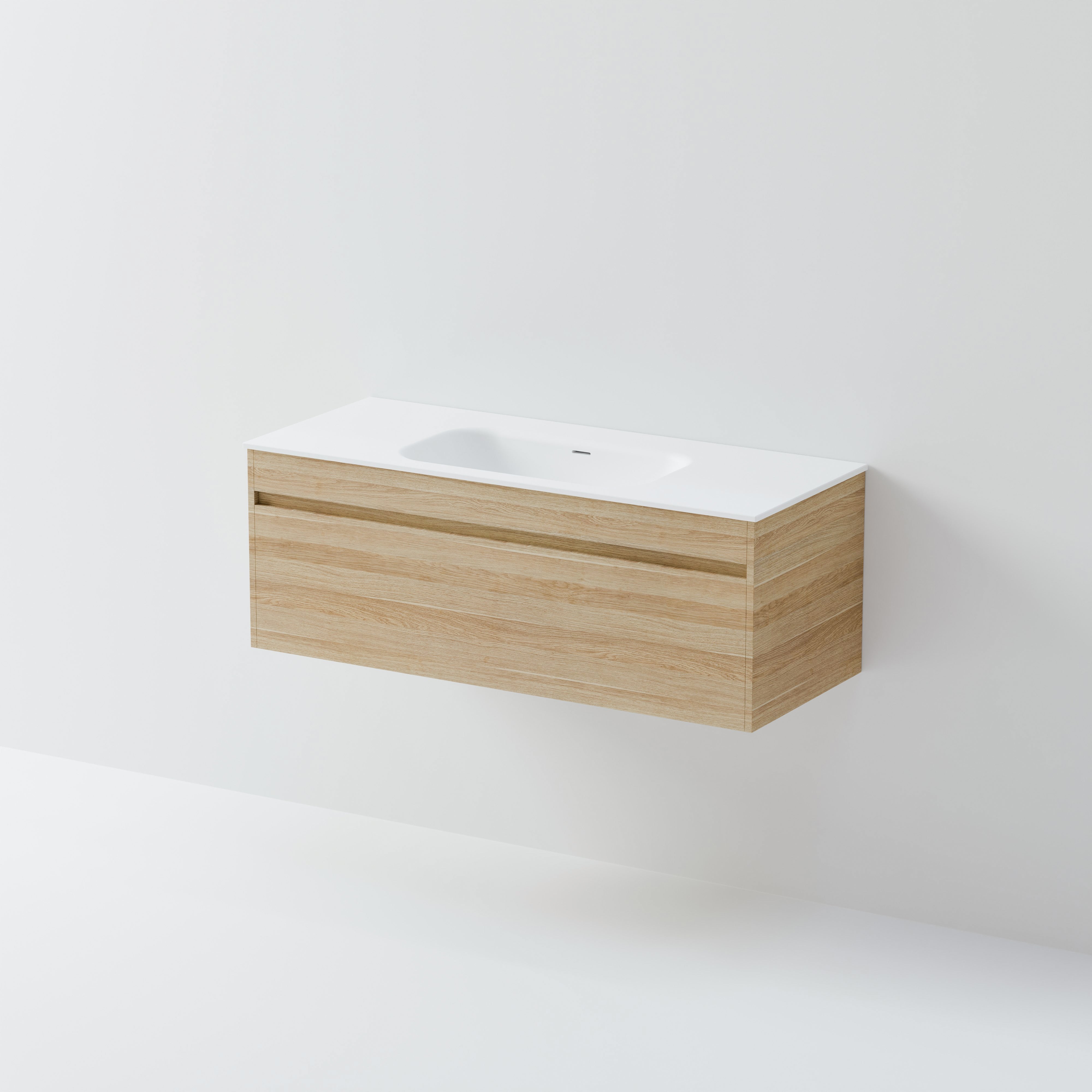 CODE LUXE 1200 WALL HUNG SINGLE BASIN VANITY | SINGLE DRAWER