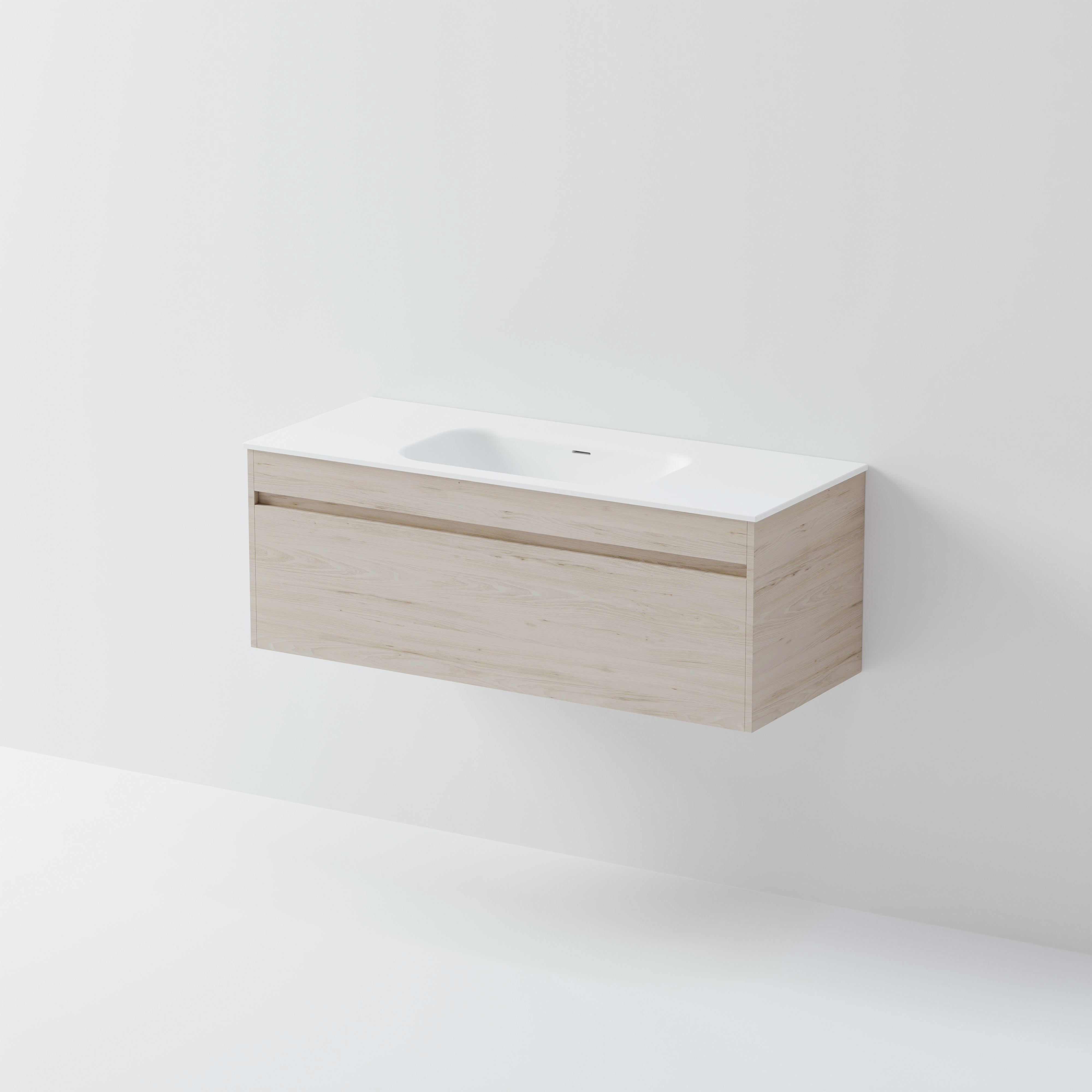CODE LUXE 1200 WALL HUNG SINGLE BASIN VANITY | SINGLE DRAWER