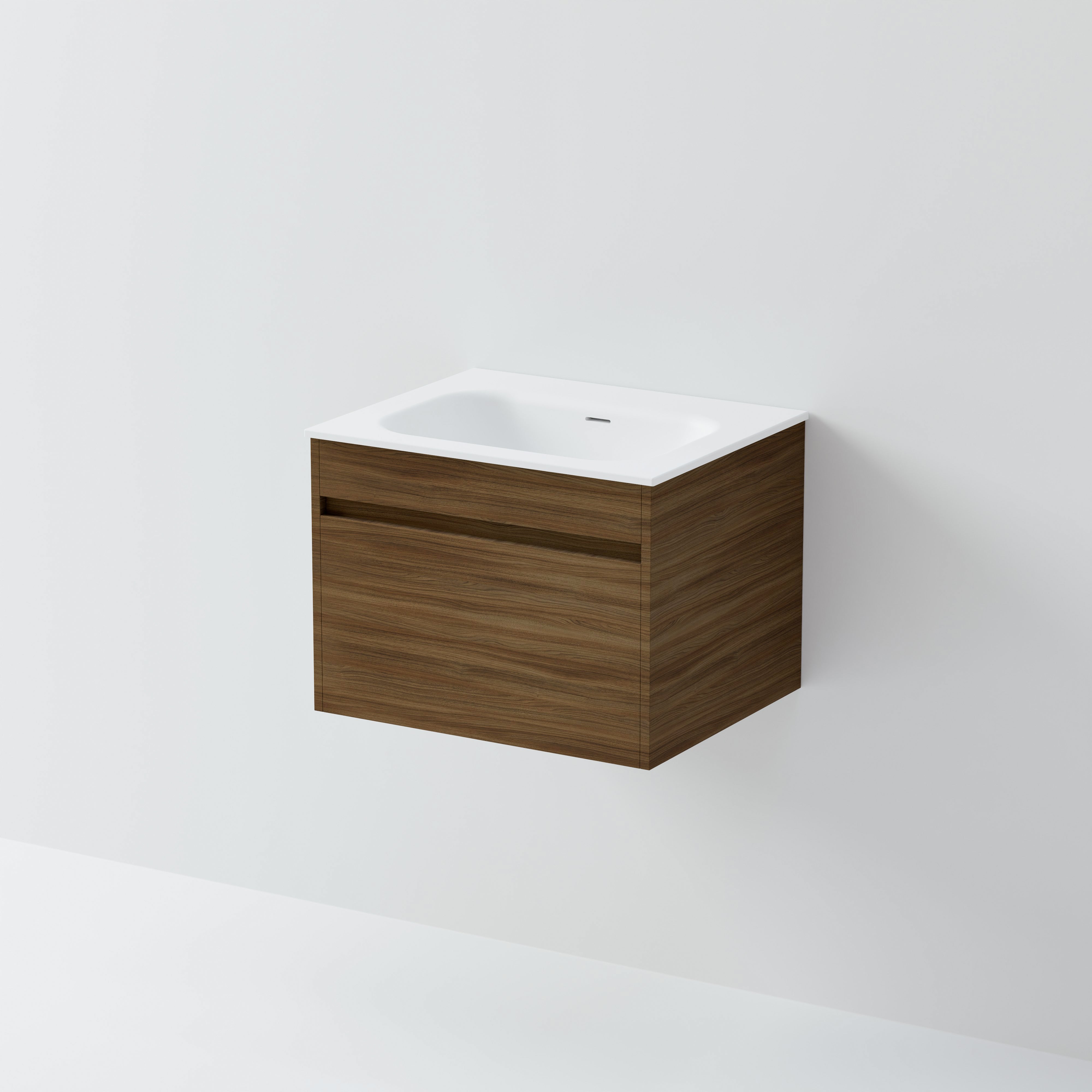 CODE LUXE 600 WALL HUNG VANITY | SINGLE DRAWER