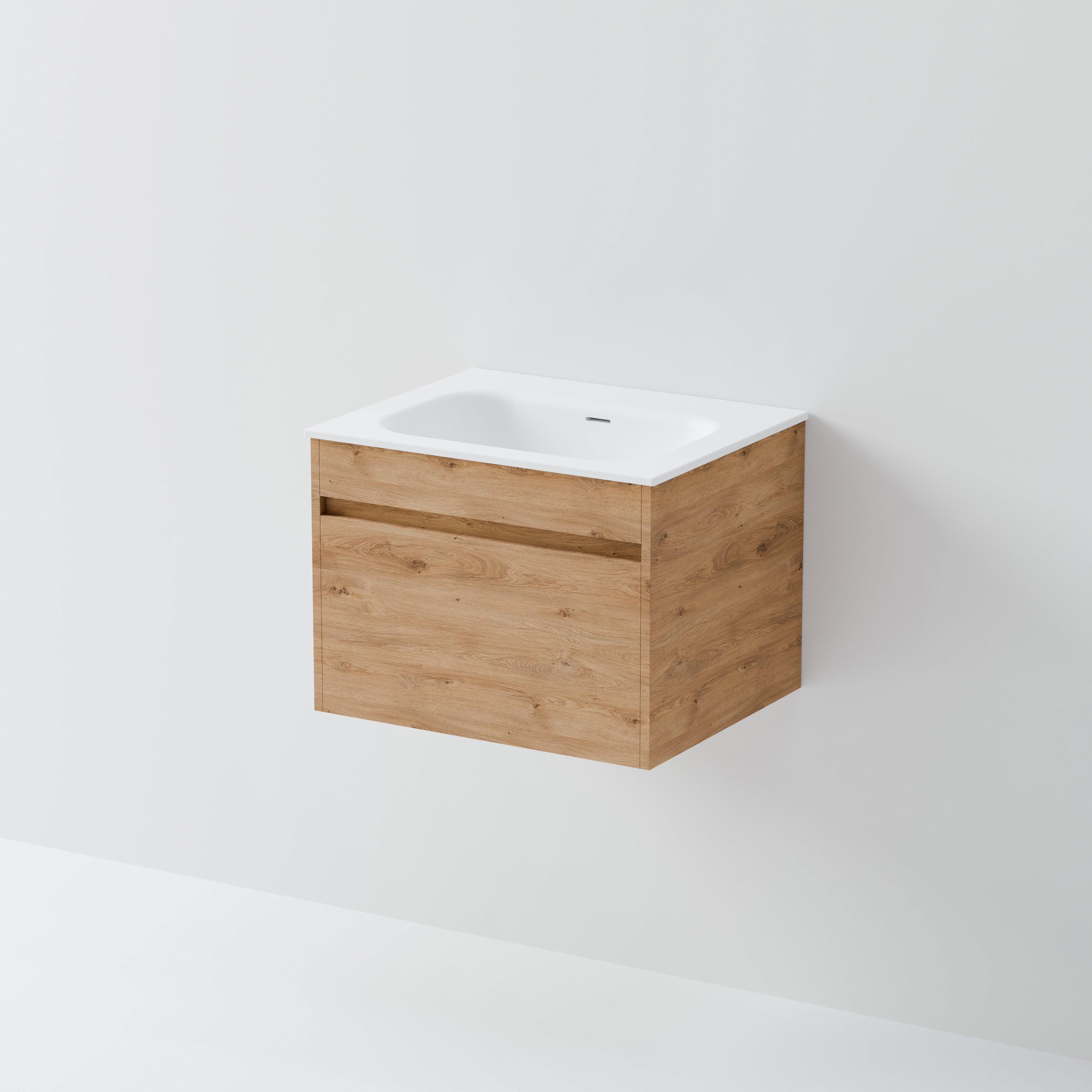 CODE LUXE 600 WALL HUNG VANITY | SINGLE DRAWER