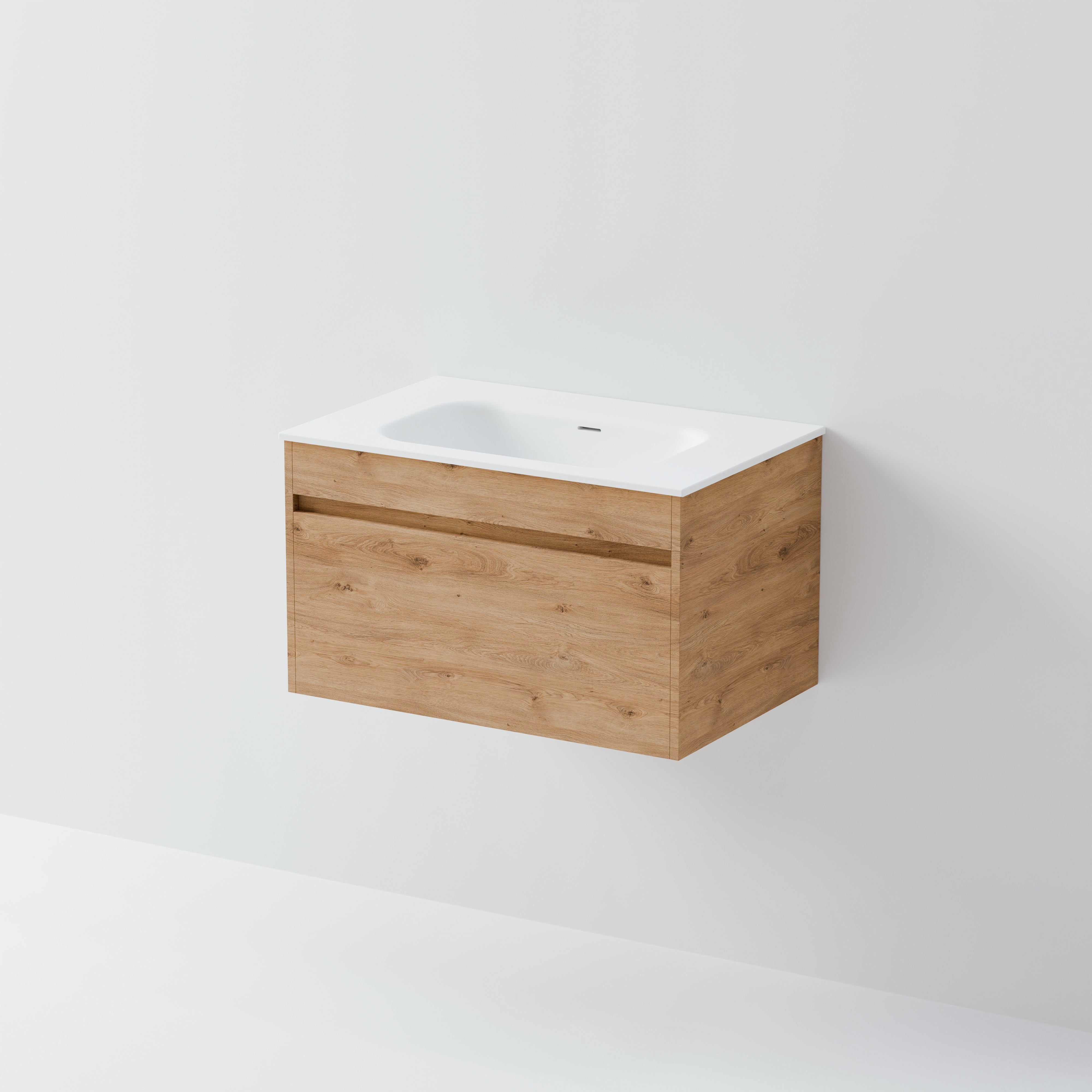 CODE LUXE 750 WALL HUNG VANITY | SINGLE DRAWER