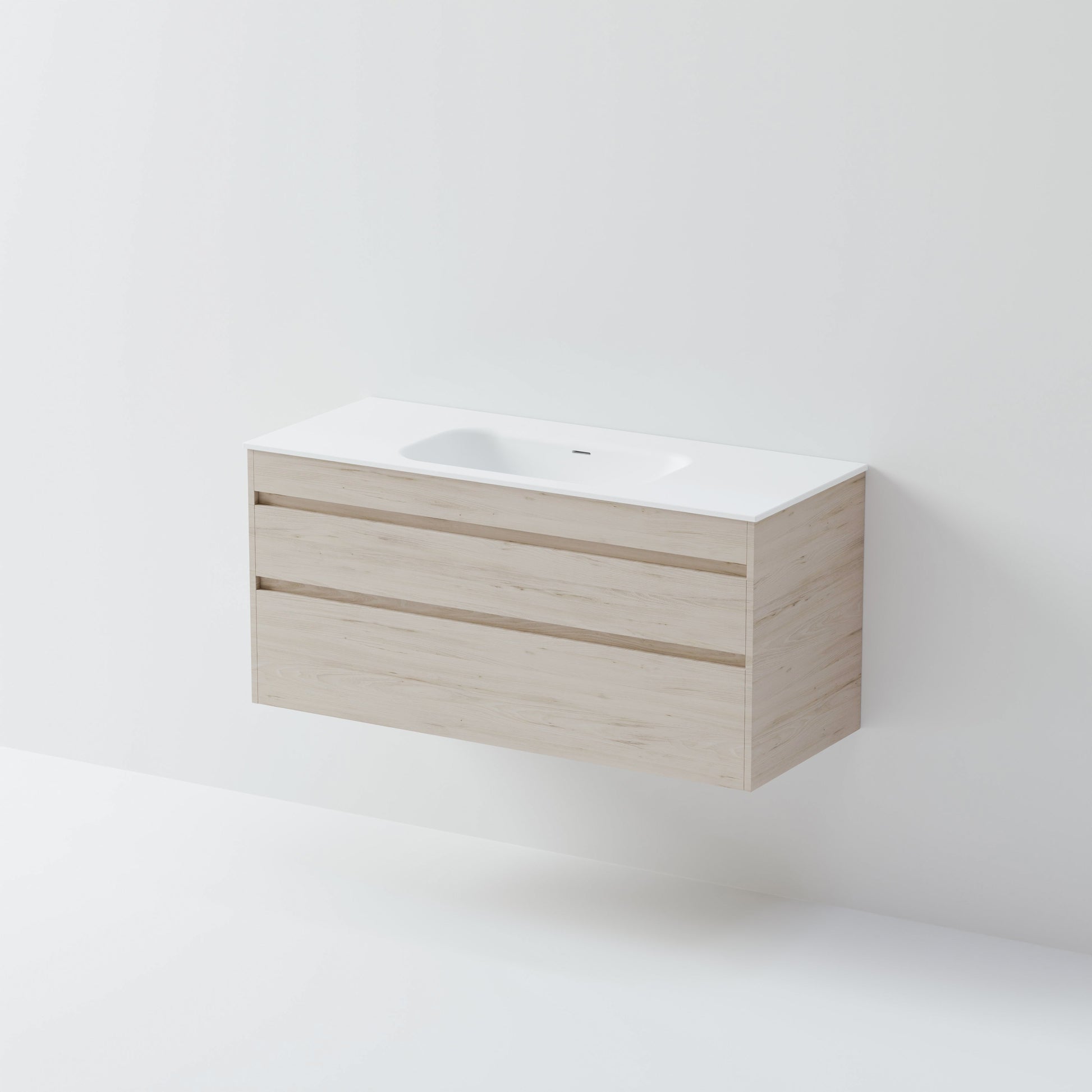 CODE LUXE 1200 WALL HUNG SINGLE BASIN VANITY | 2 DRAWER