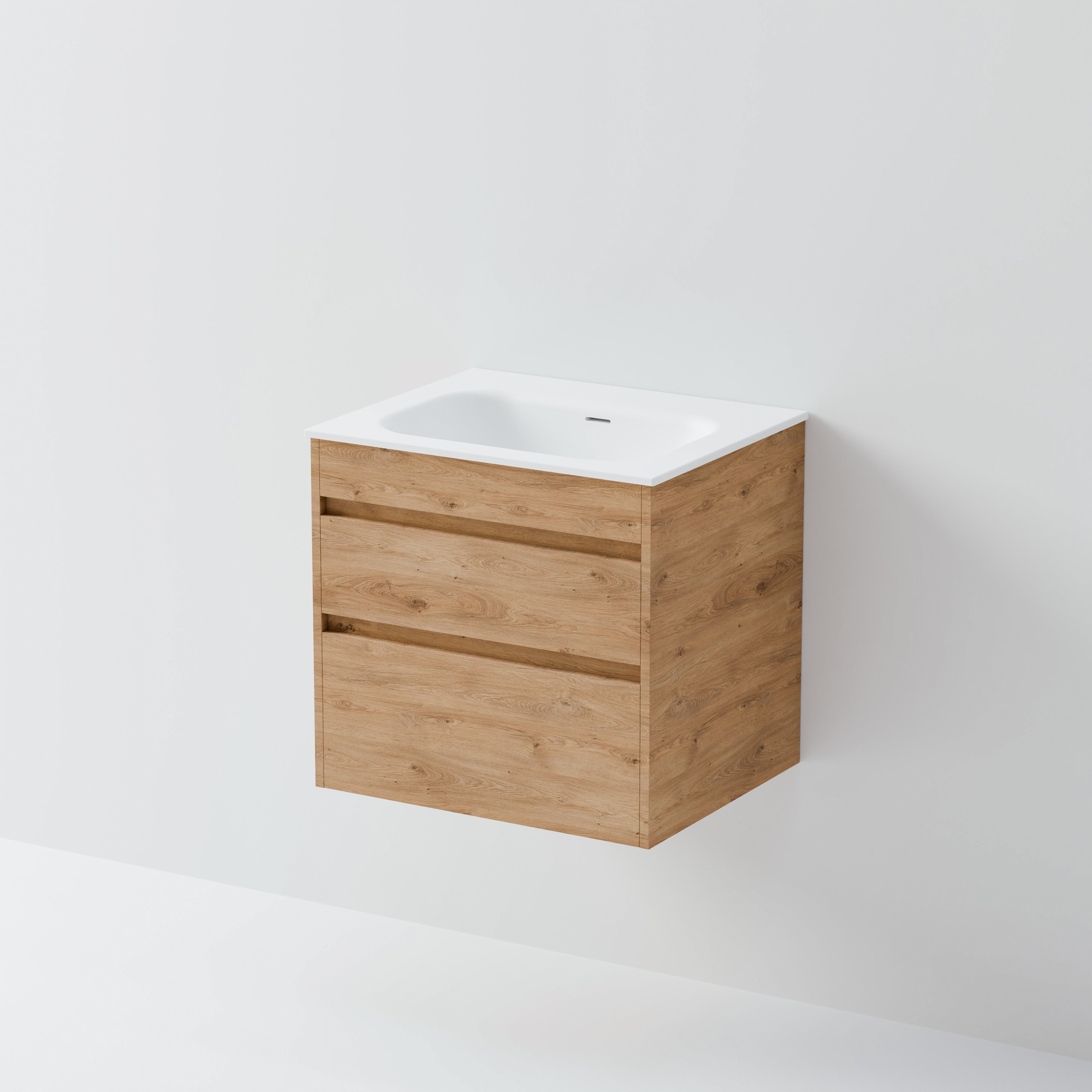 CODE LUXE 600 WALL HUNG VANITY |  2 DRAWER