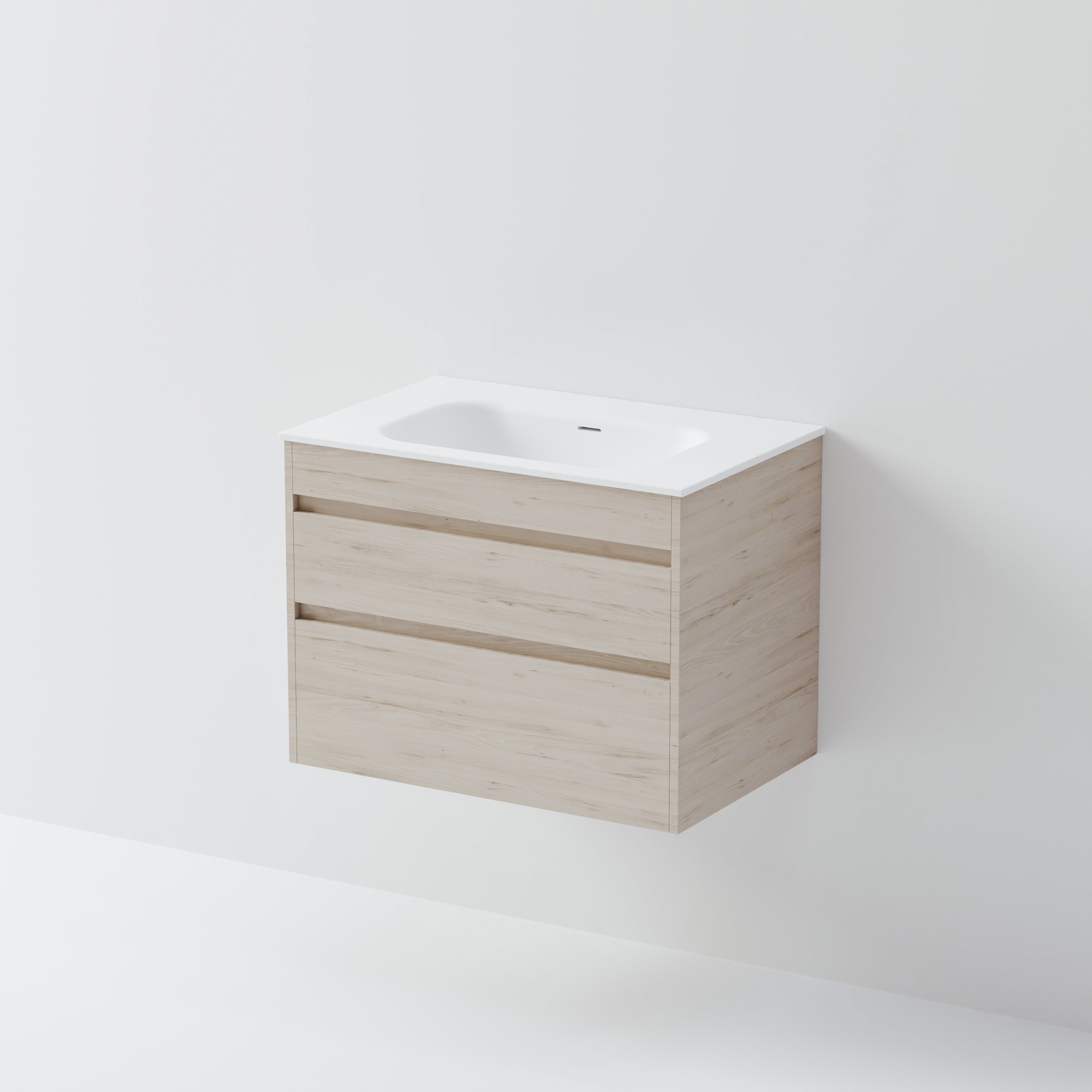 CODE LUXE 750 WALL HUNG VANITY | DOUBLE DRAWER