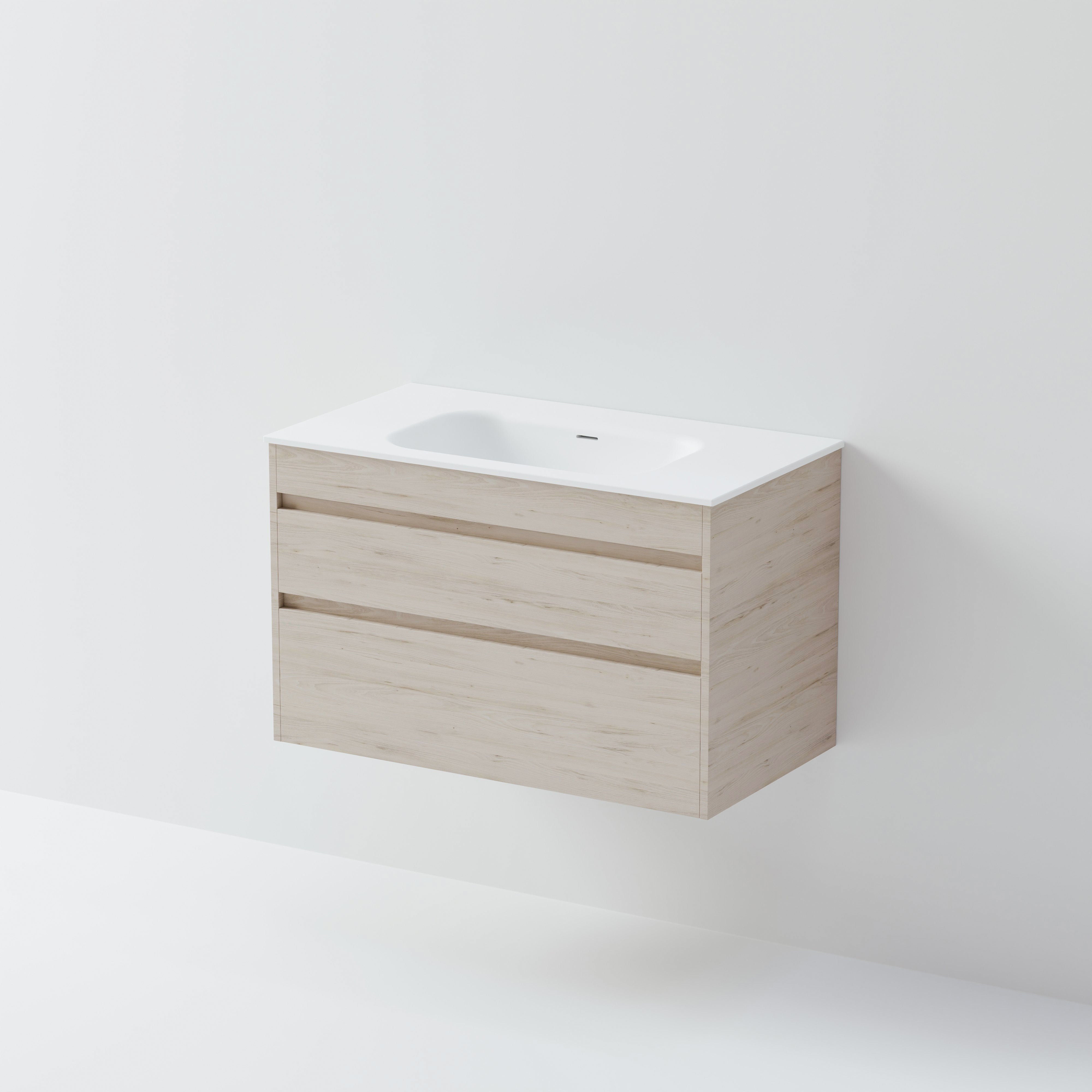 CODE LUXE 900 WALL HUNG VANITY | 2 DRAWER
