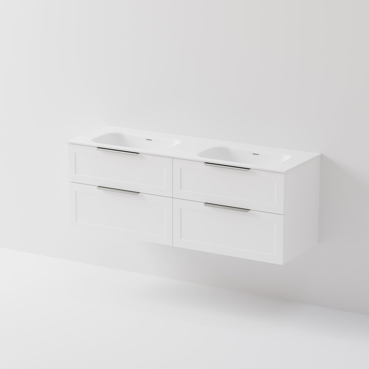 Lineare 1500 Vanity | 4 Drawer | Inset Basin