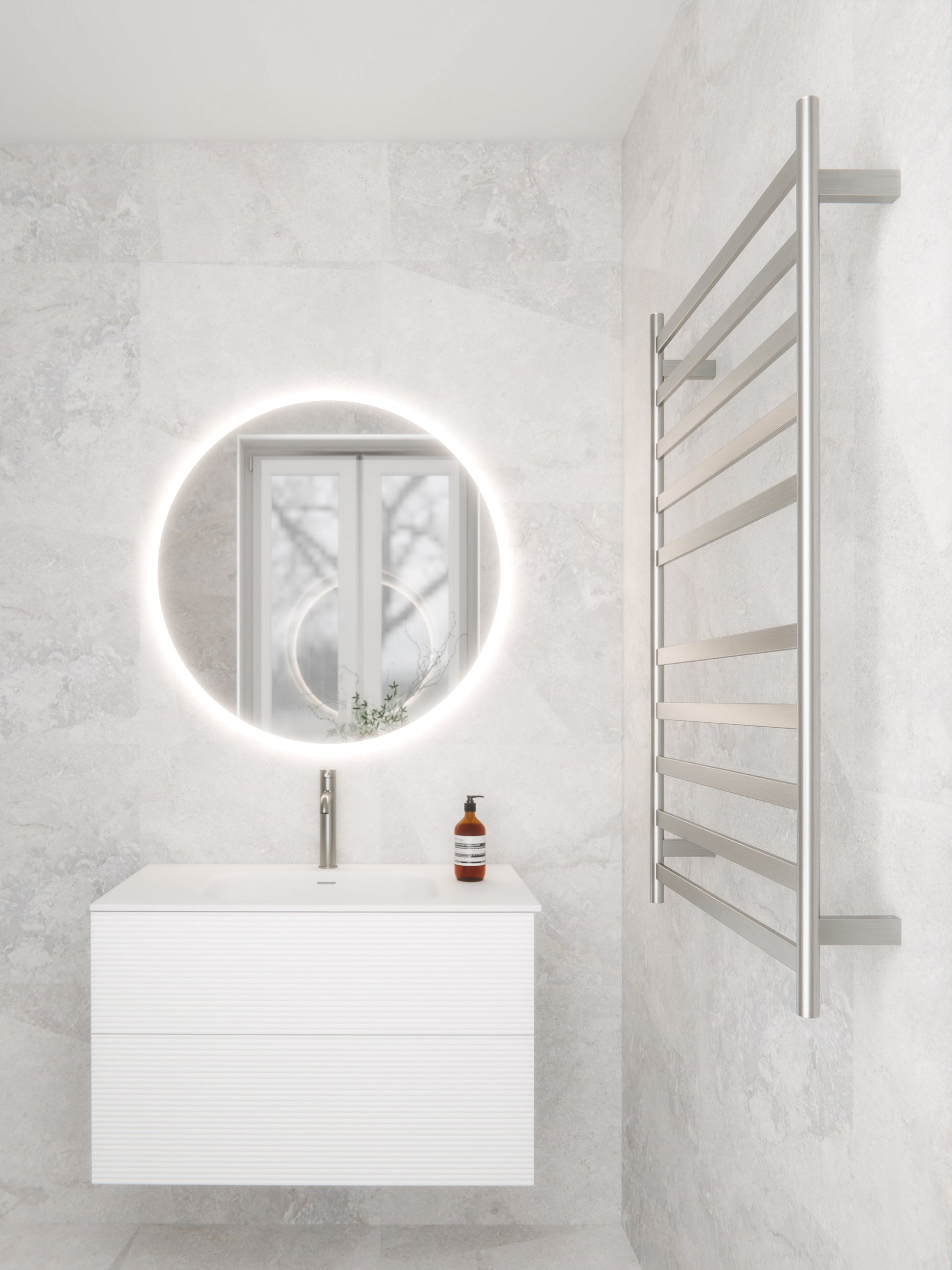 Code Lineare Heated Towel Ladder 1050 x 650mm