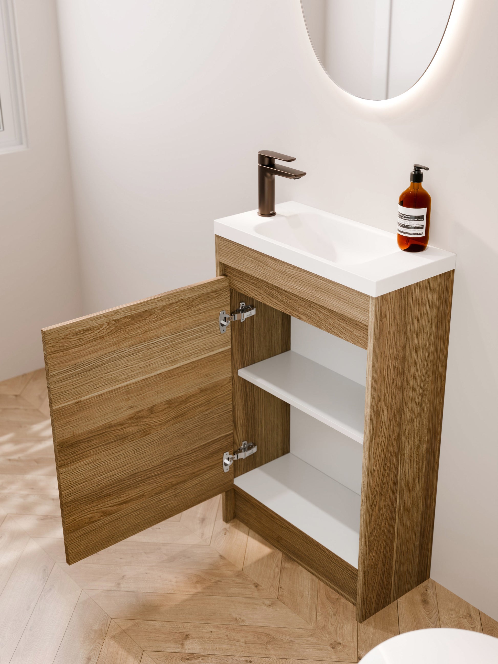 Code Luxe 550 WC Floorstanding Vanity