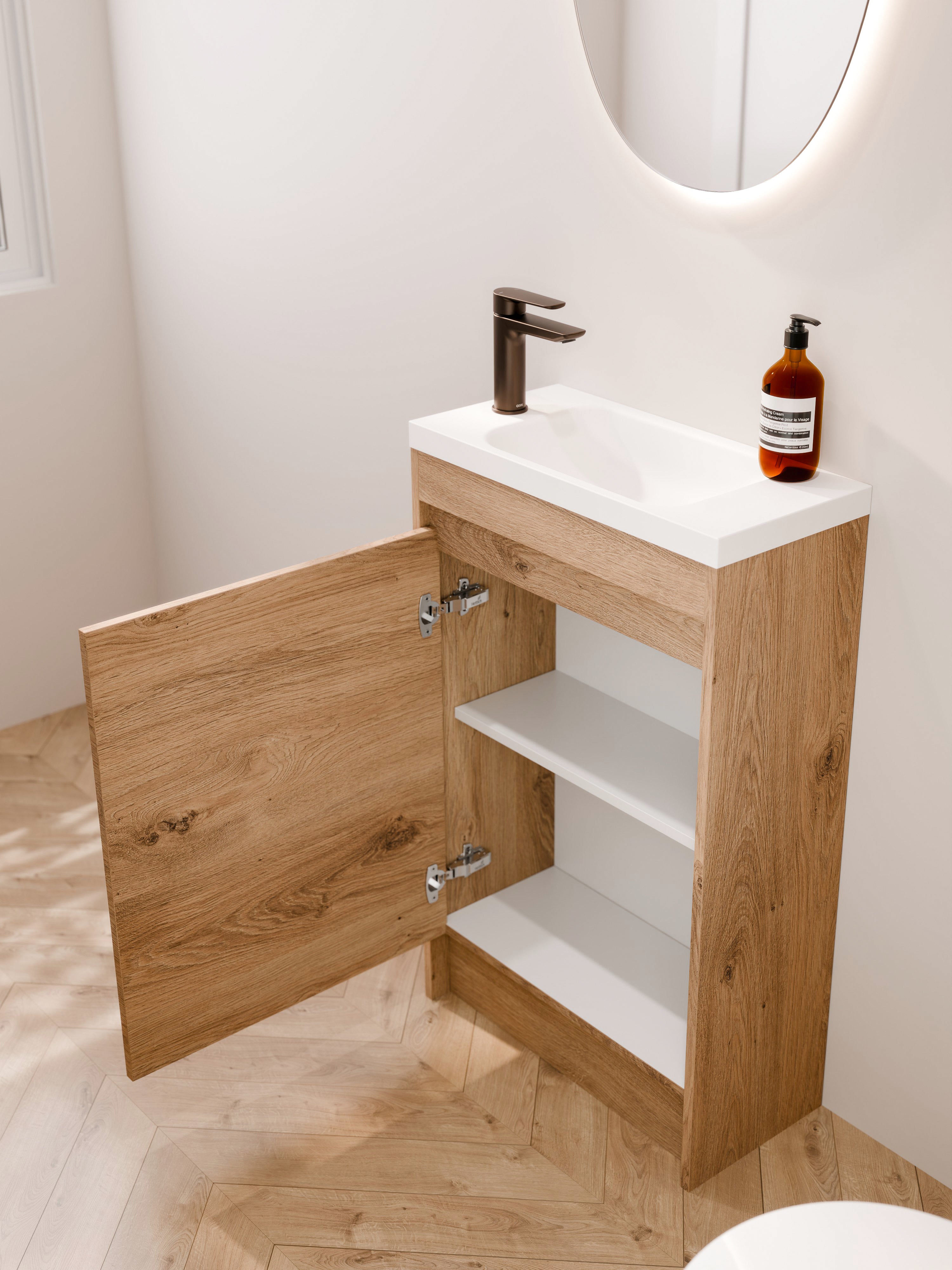 Code Luxe 550 WC Floorstanding Vanity