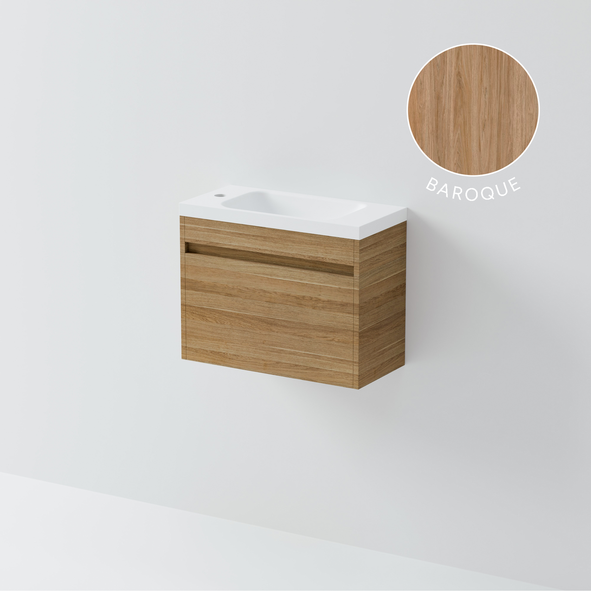 Luxe 550 WC Wall Hung Vanity