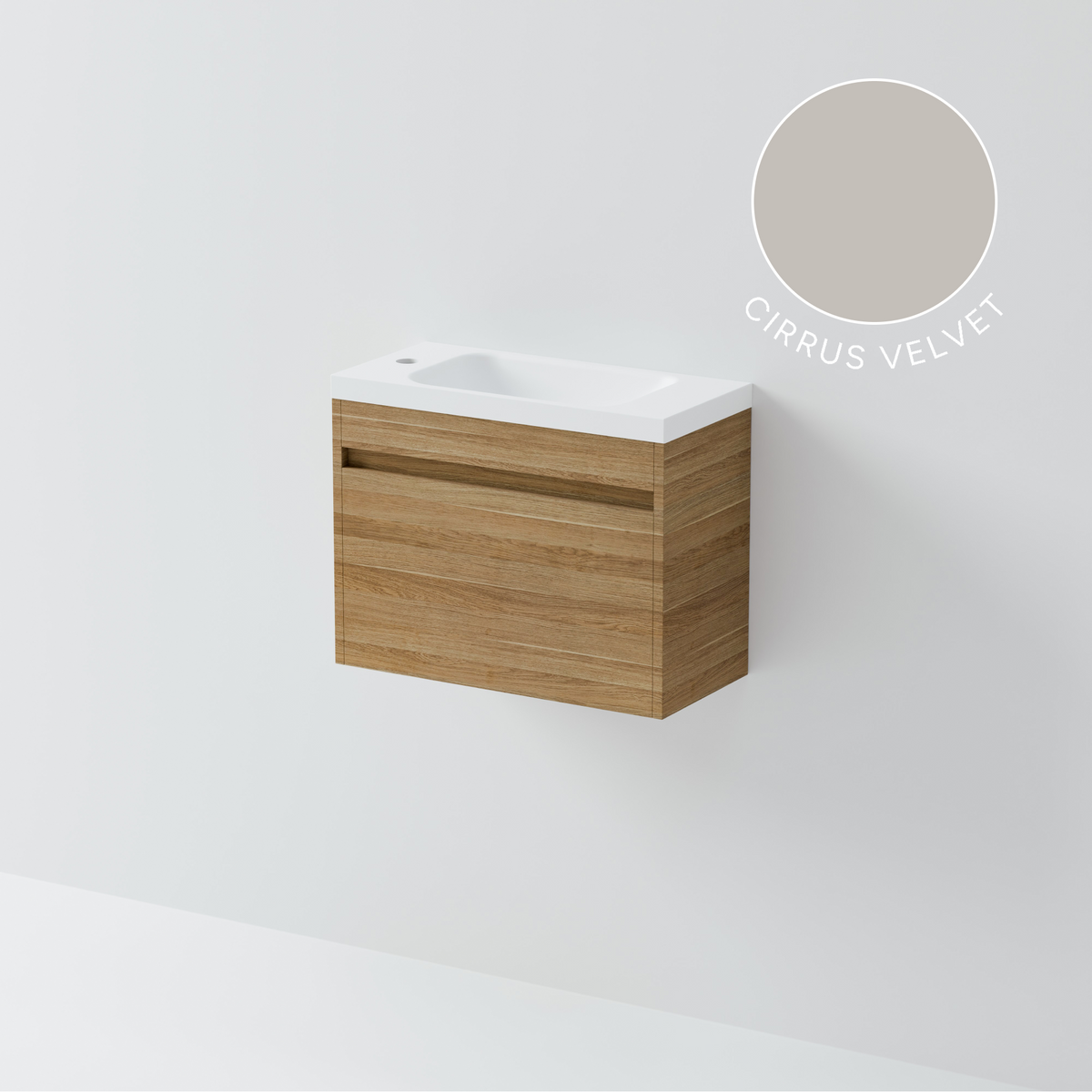 Luxe 550 WC Wall Hung Vanity