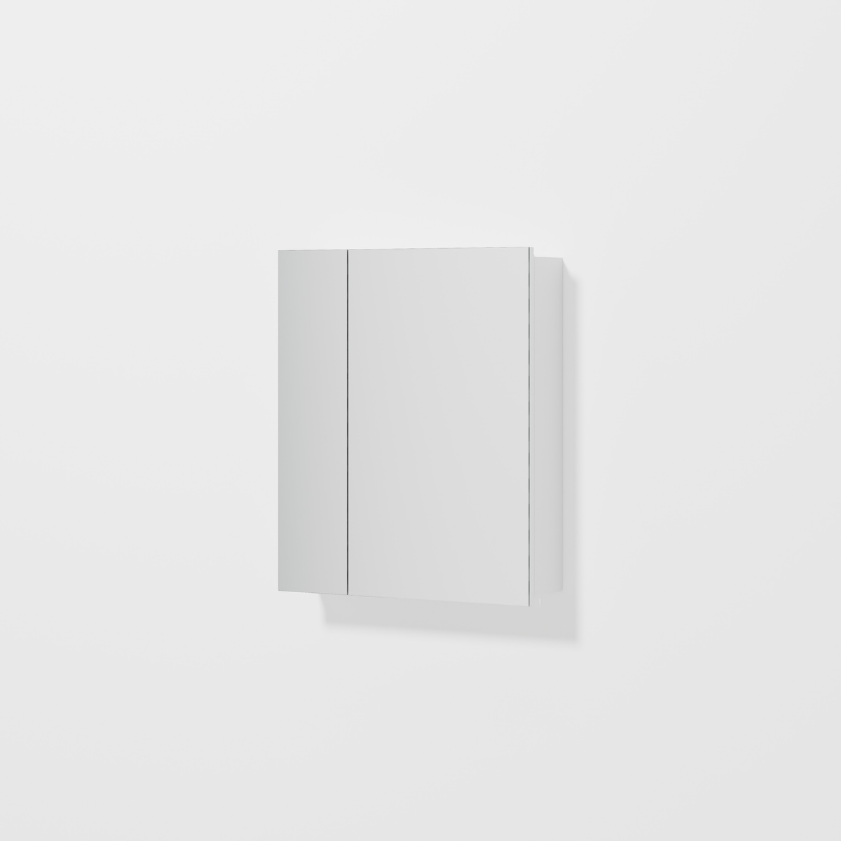 Luxe 600mm Mirror Cabinet With Demister | 2 Door