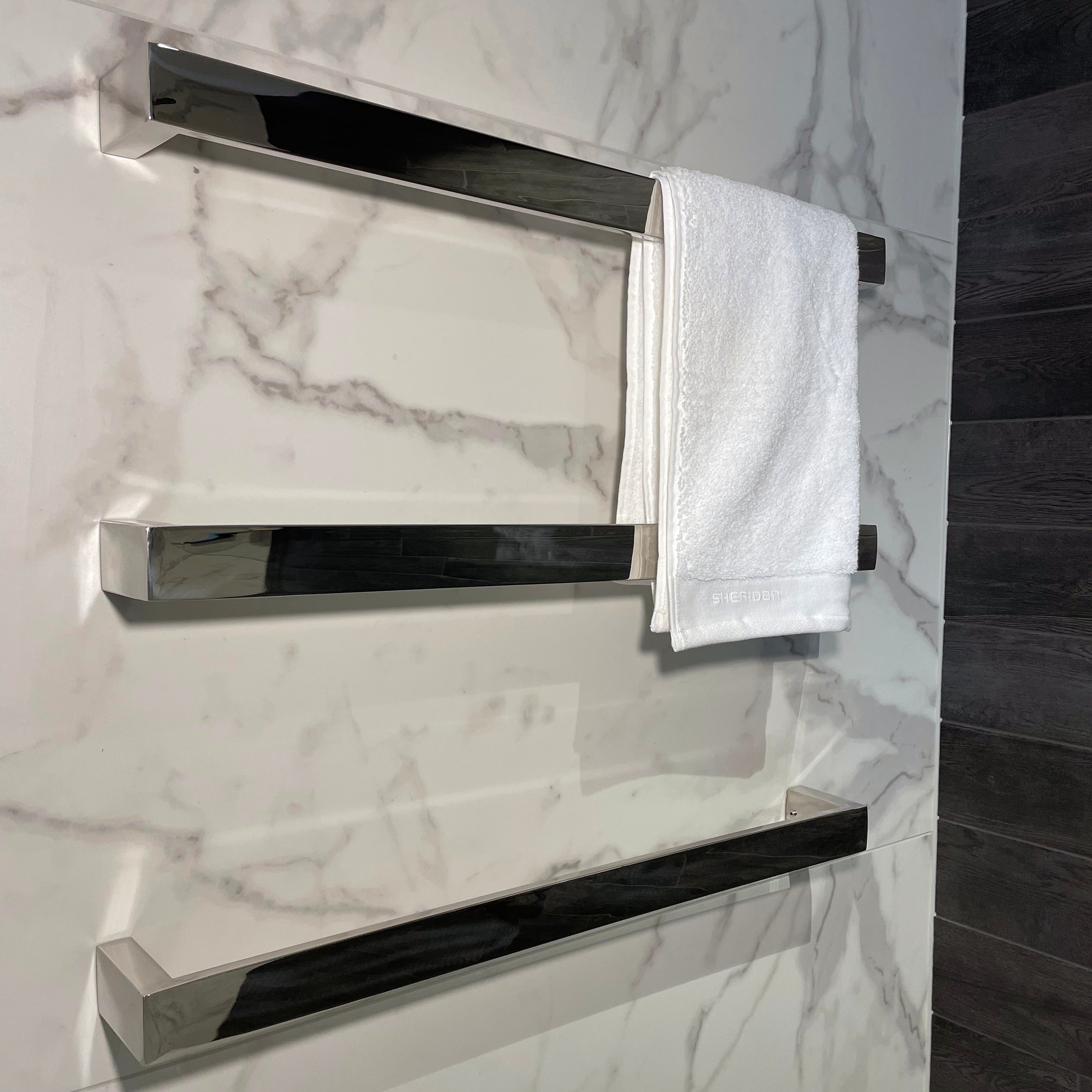 CODE MONTANA HEATED TOWEL RAIL 820MM - 4 COLOURS