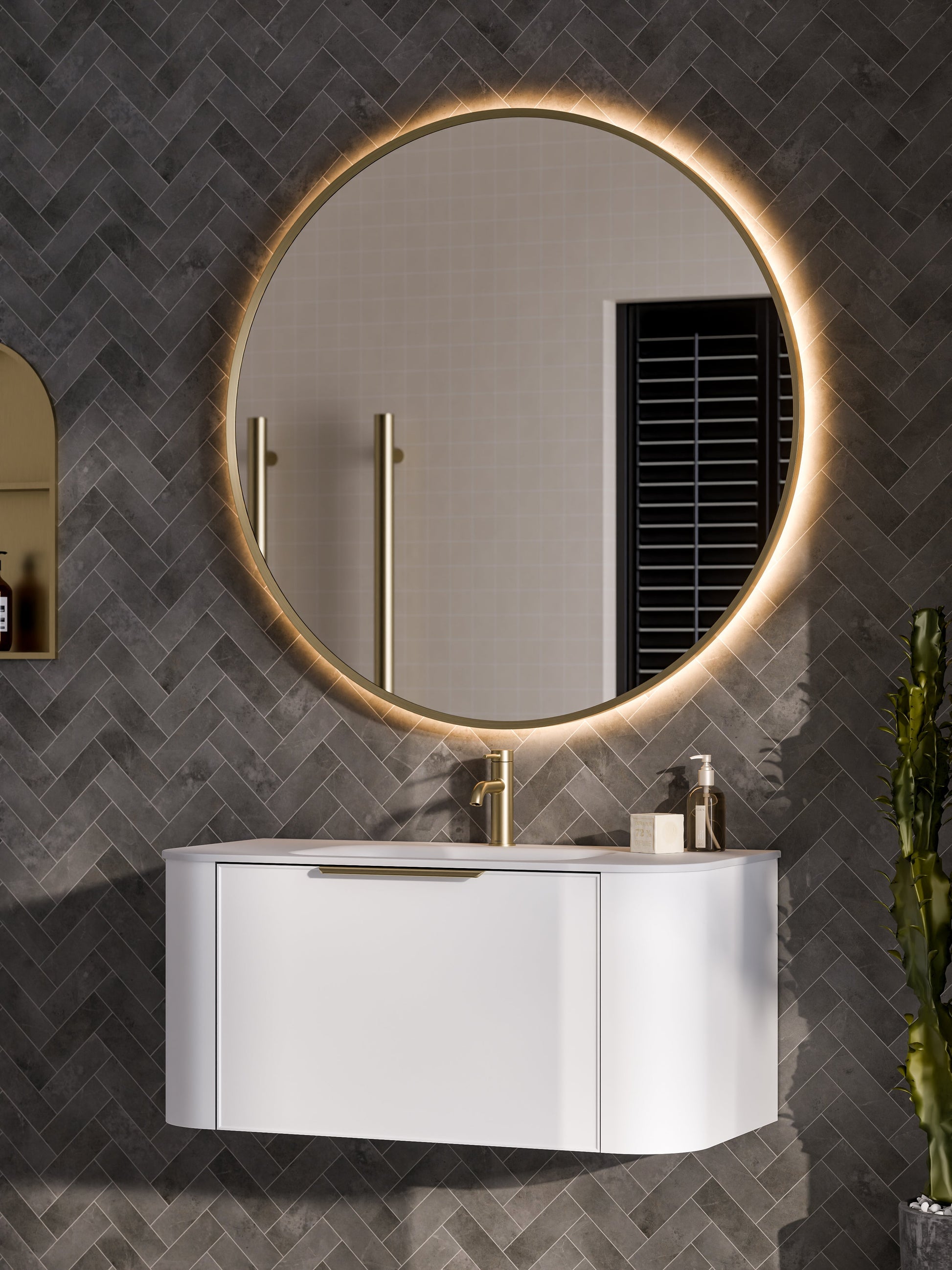 Code Nature 1000 Vanity | Navarra Sink | Axel Front