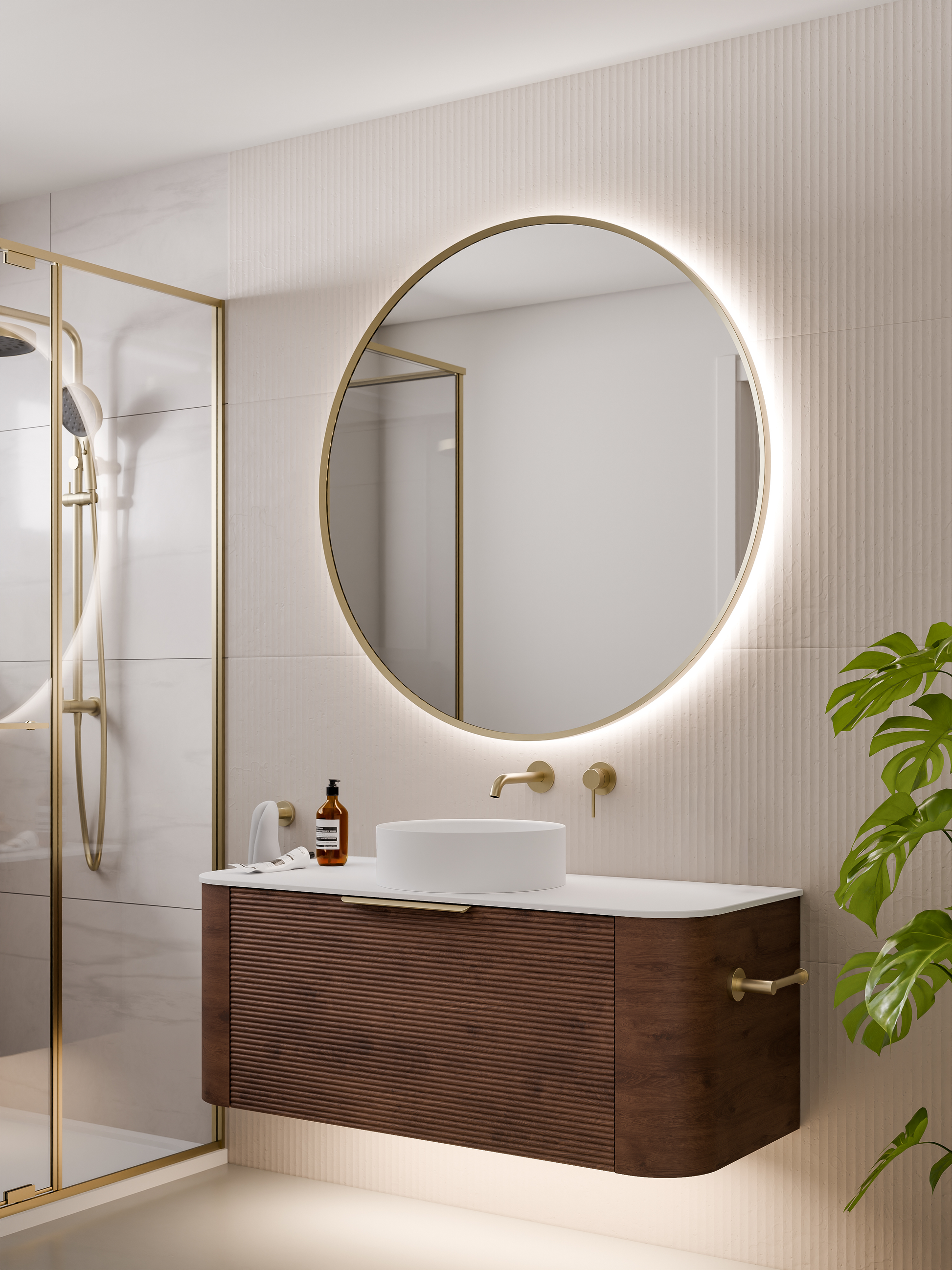 CODE AURA ROUND 850 LED MIRROR