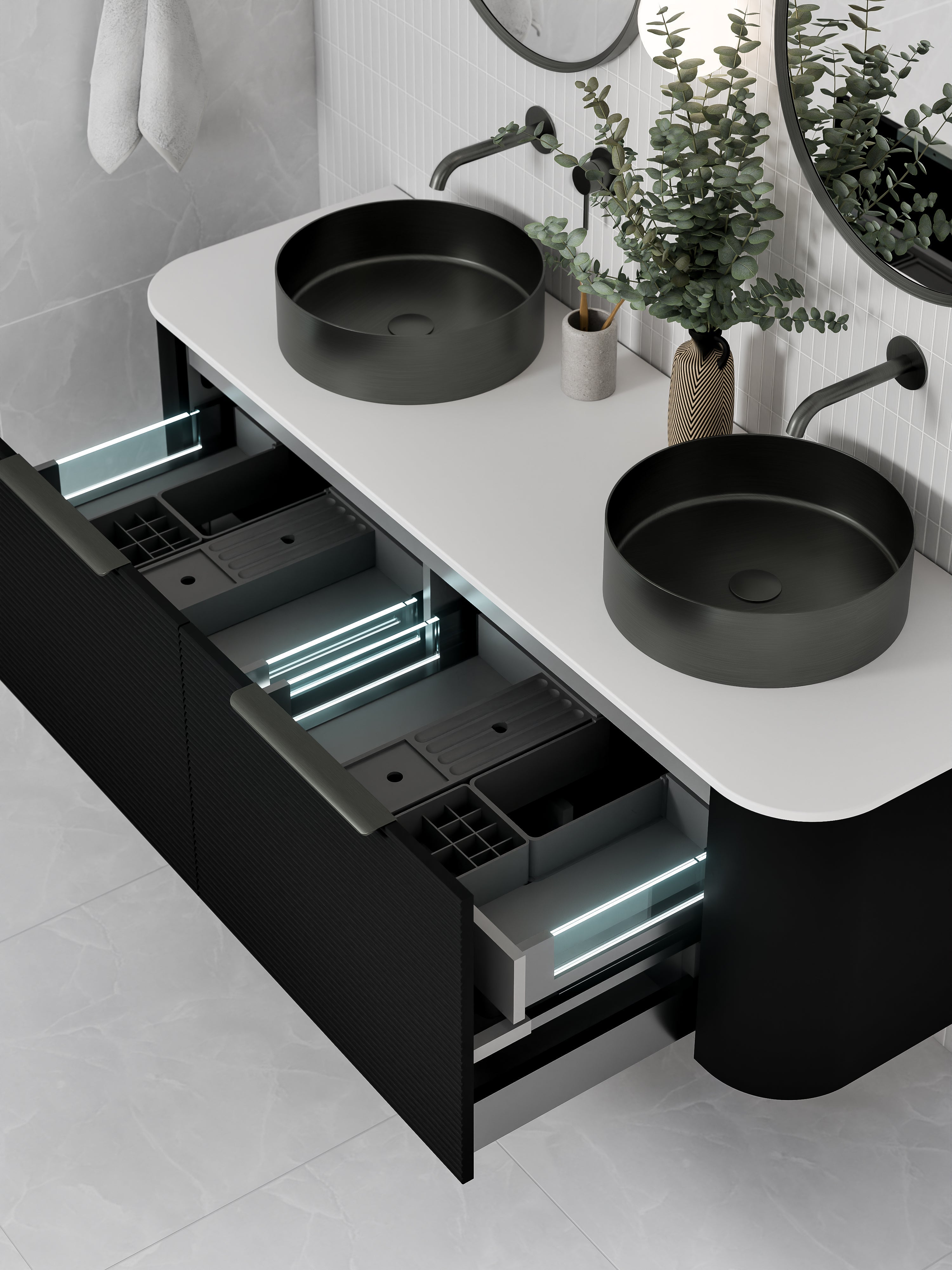 CODE FUSION 380 ROUND STAINLESS STEEL BASINS