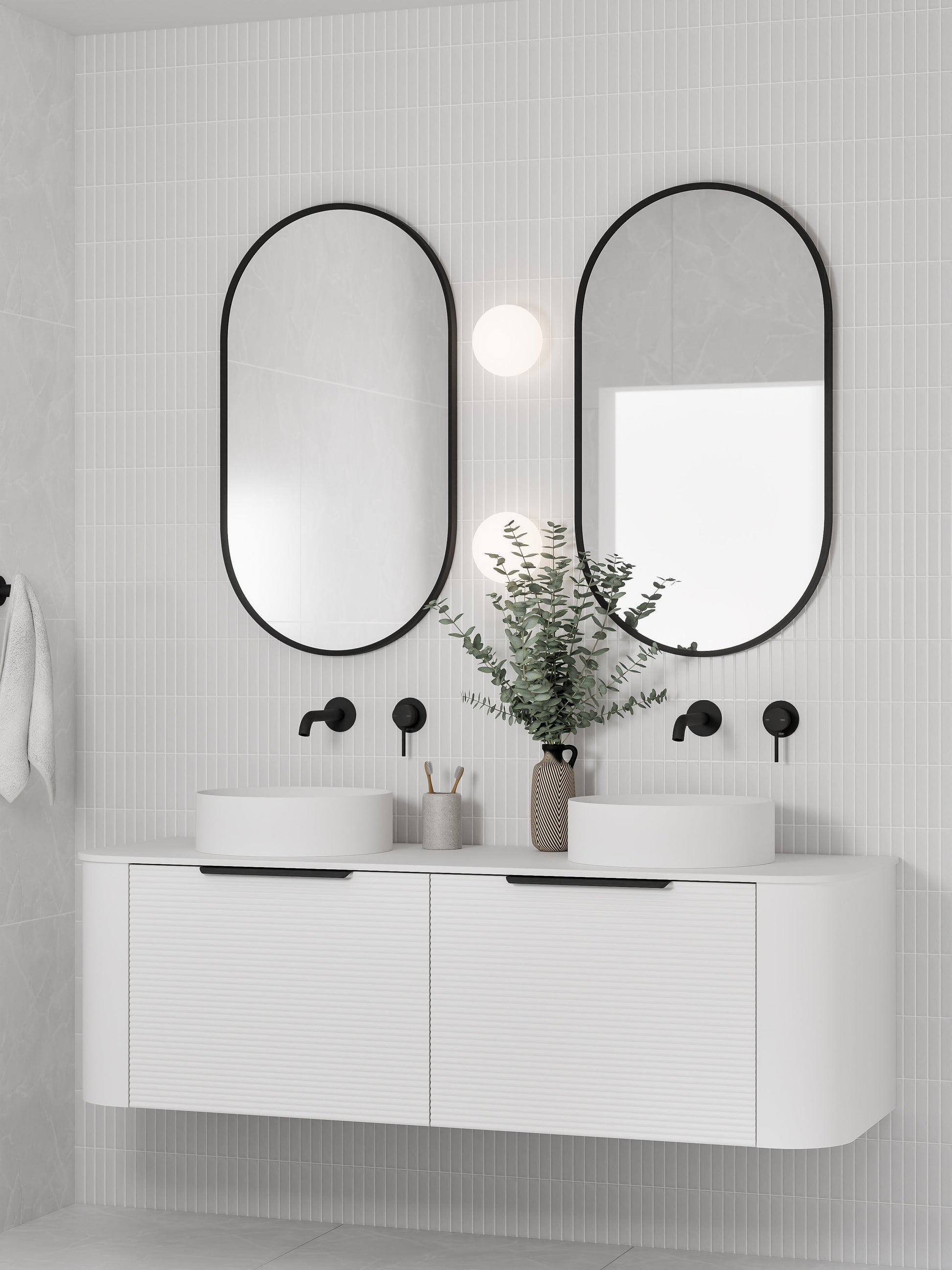 Code Nature 1500 Vanity | Flat Slab Top | Orchard Front