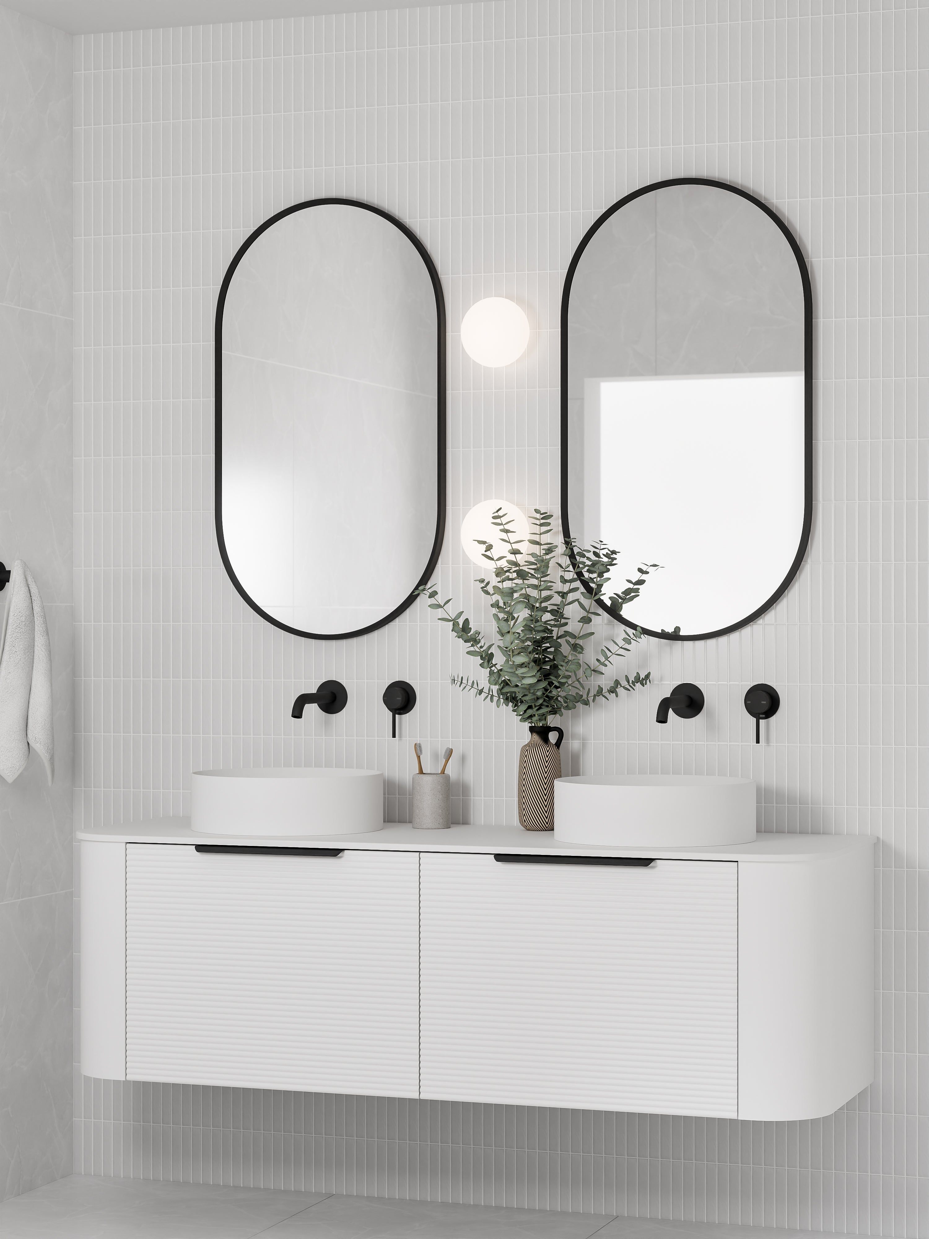 Code Nature 1500 Vanity | Flat Slab Top | Orchard Front