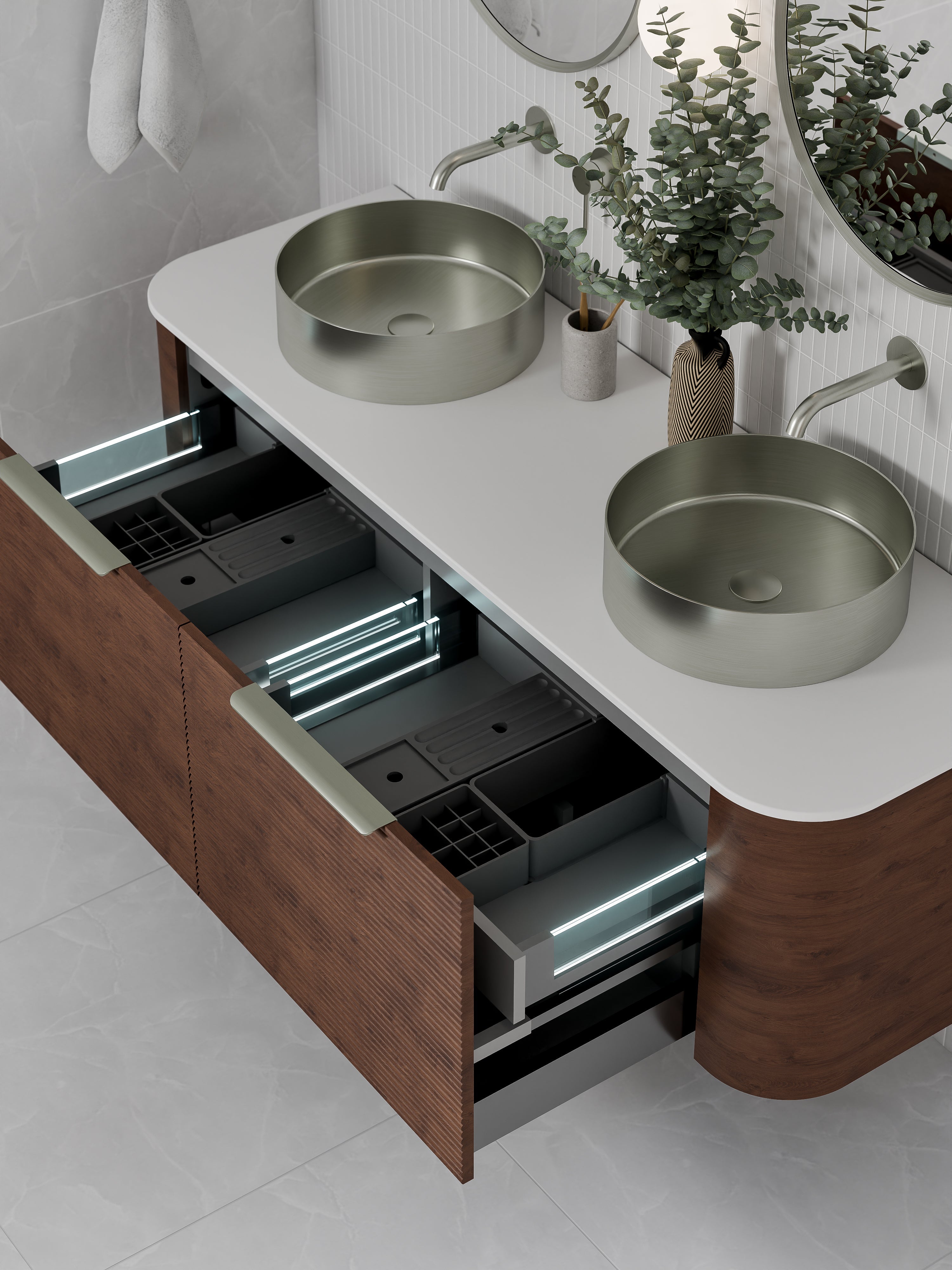 CODE FUSION 380 ROUND STAINLESS STEEL BASINS