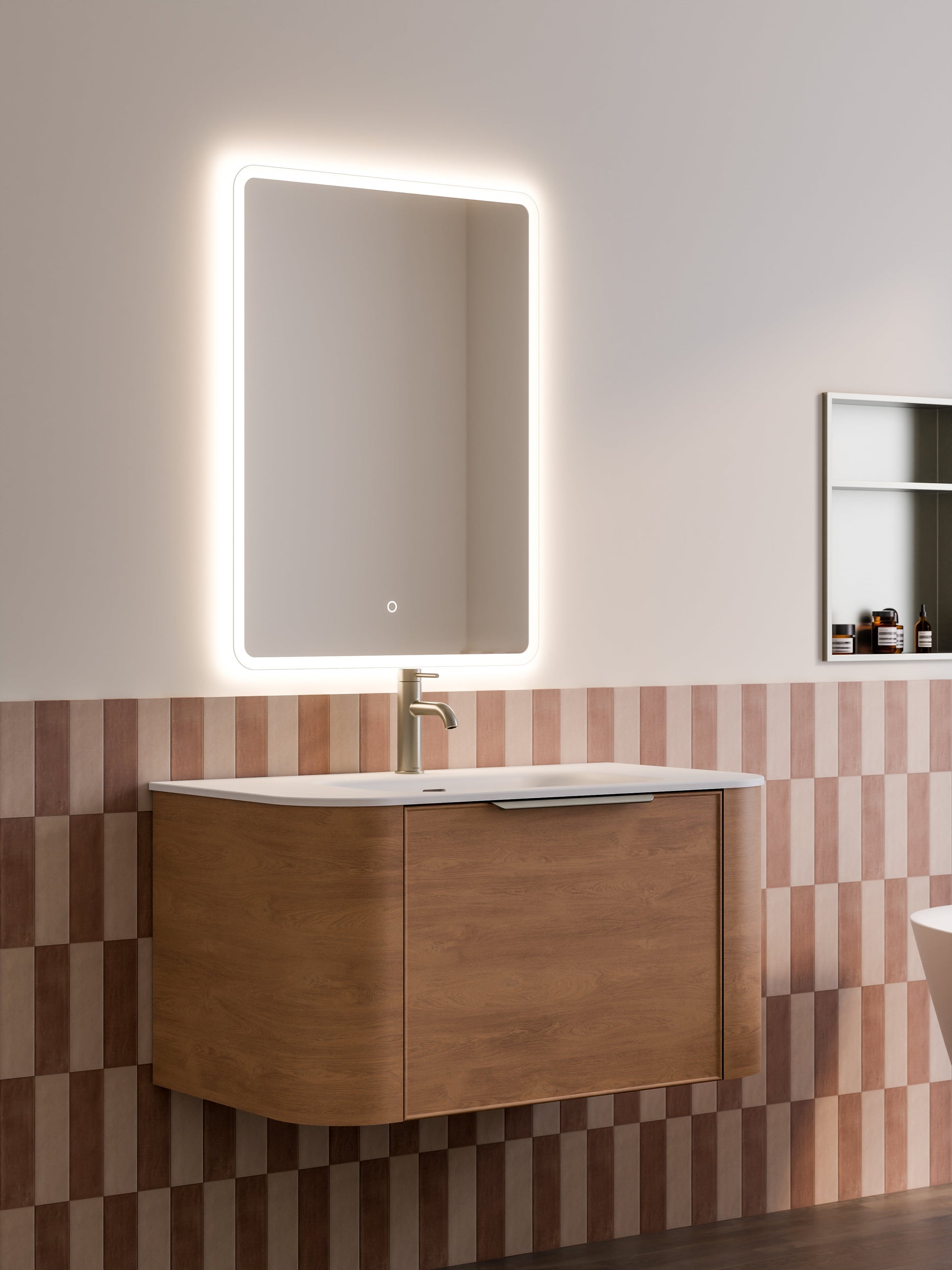 Code Nature 900 Vanity | Navarra Sink | Axel Front