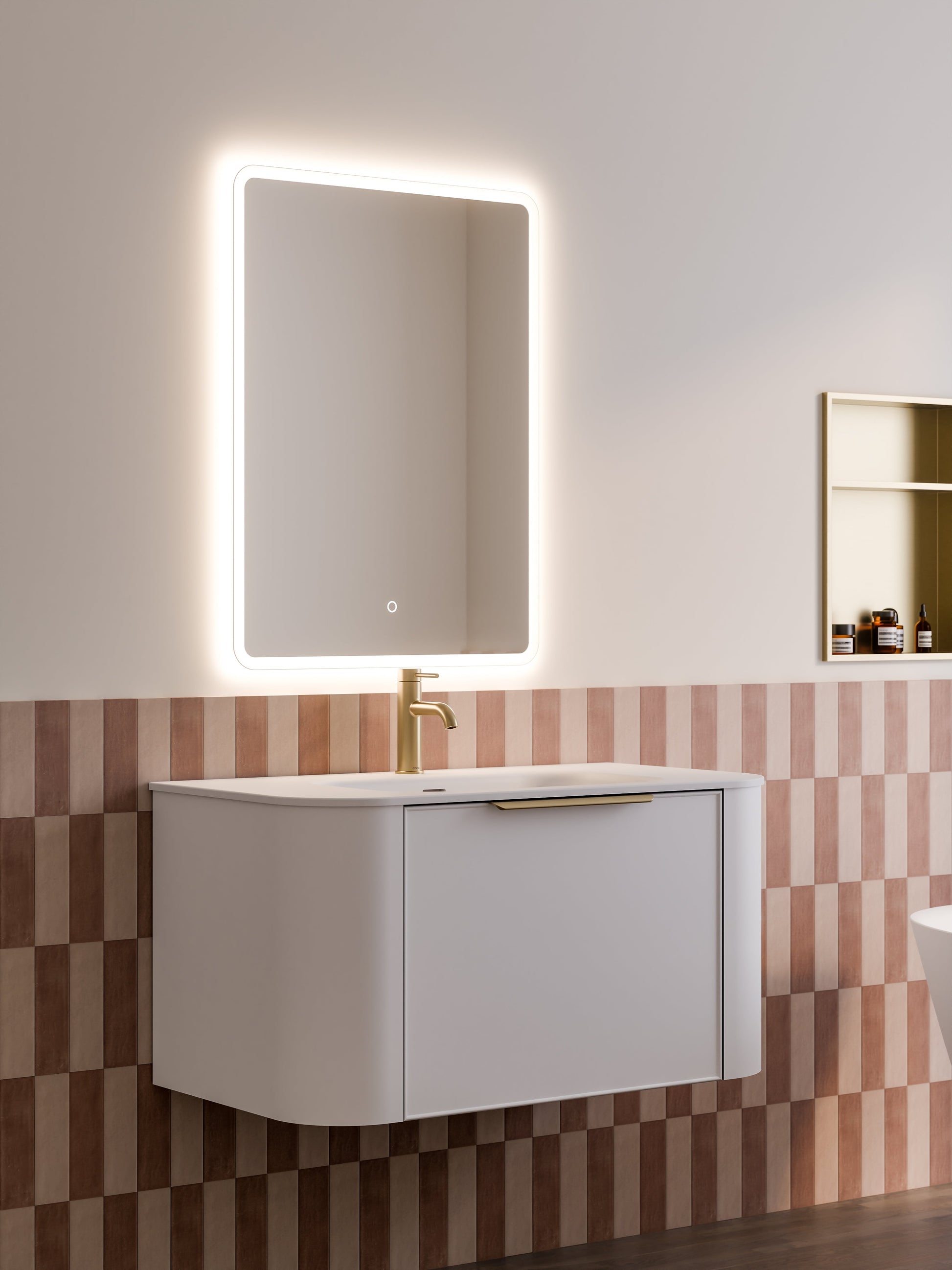 Code Nature 900 Vanity | Navarra Sink | Axel Front