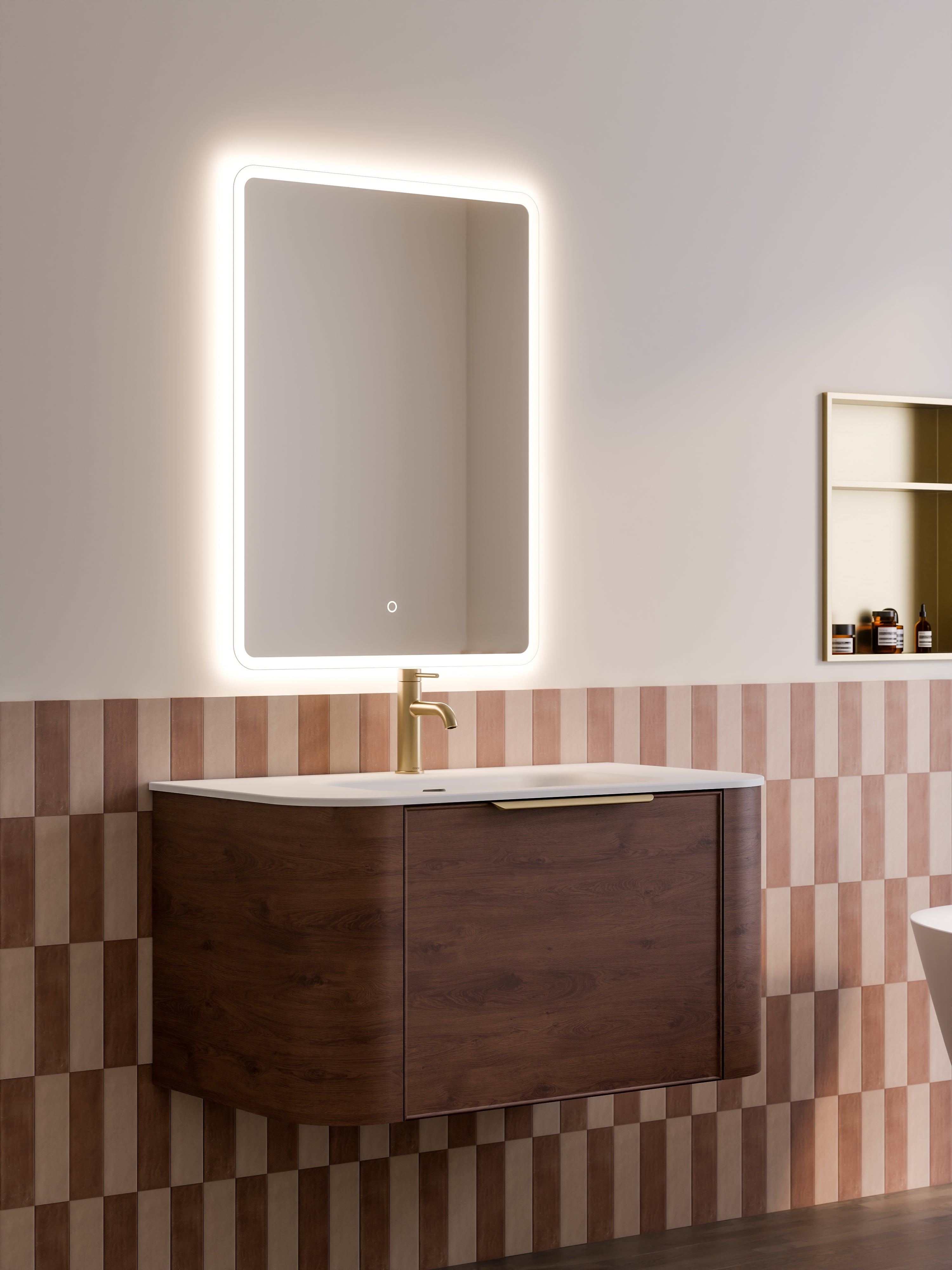 Code Nature 900 Vanity | Navarra Sink | Axel Front