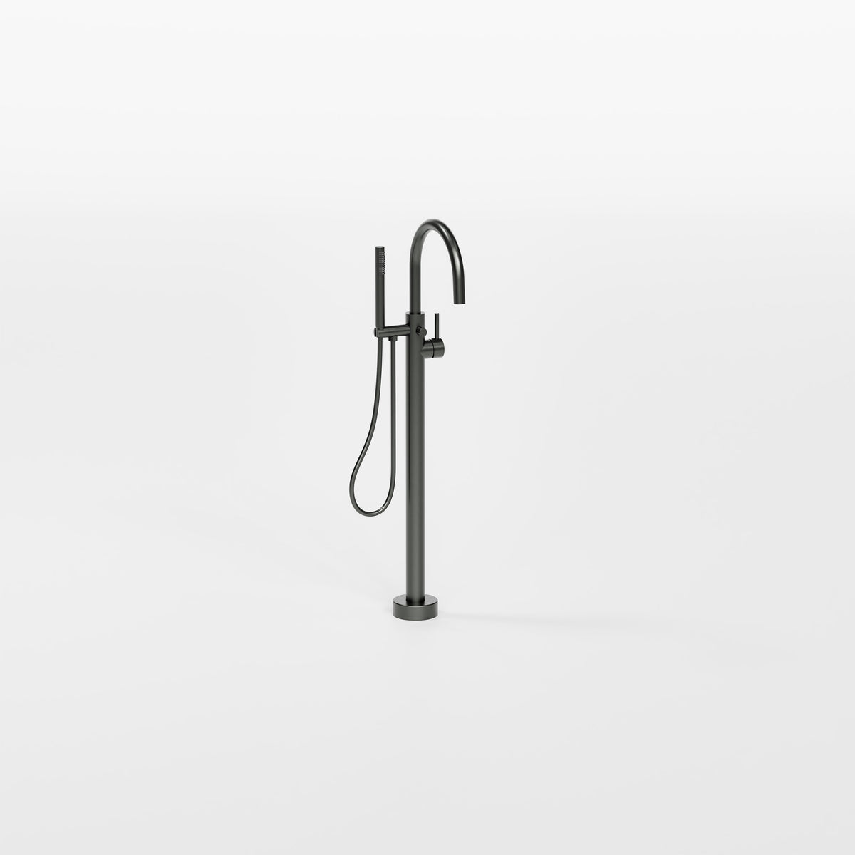 Nature Floorstanding Bath Filler with Hand Spray