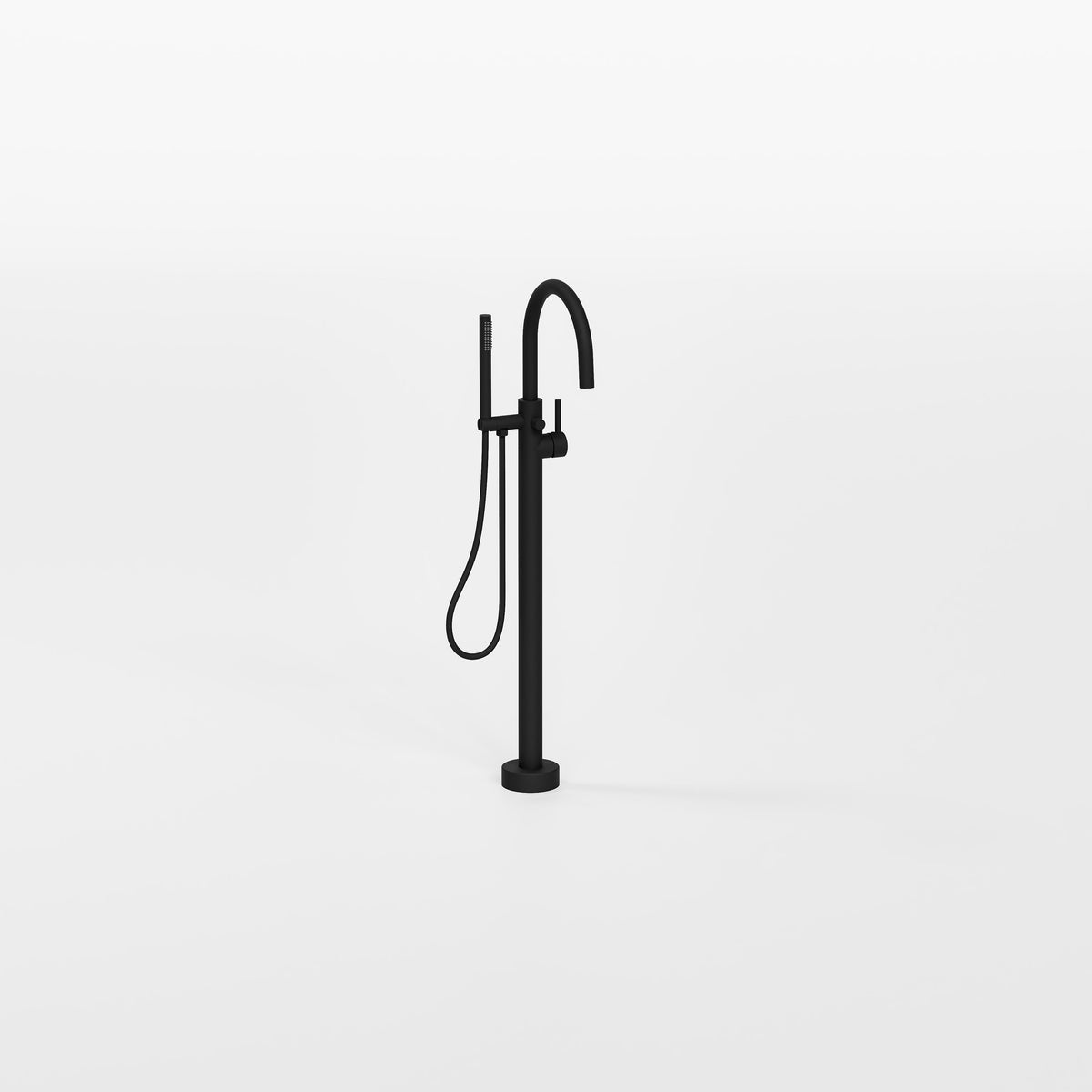 Nature Floorstanding Bath Filler with Hand Spray