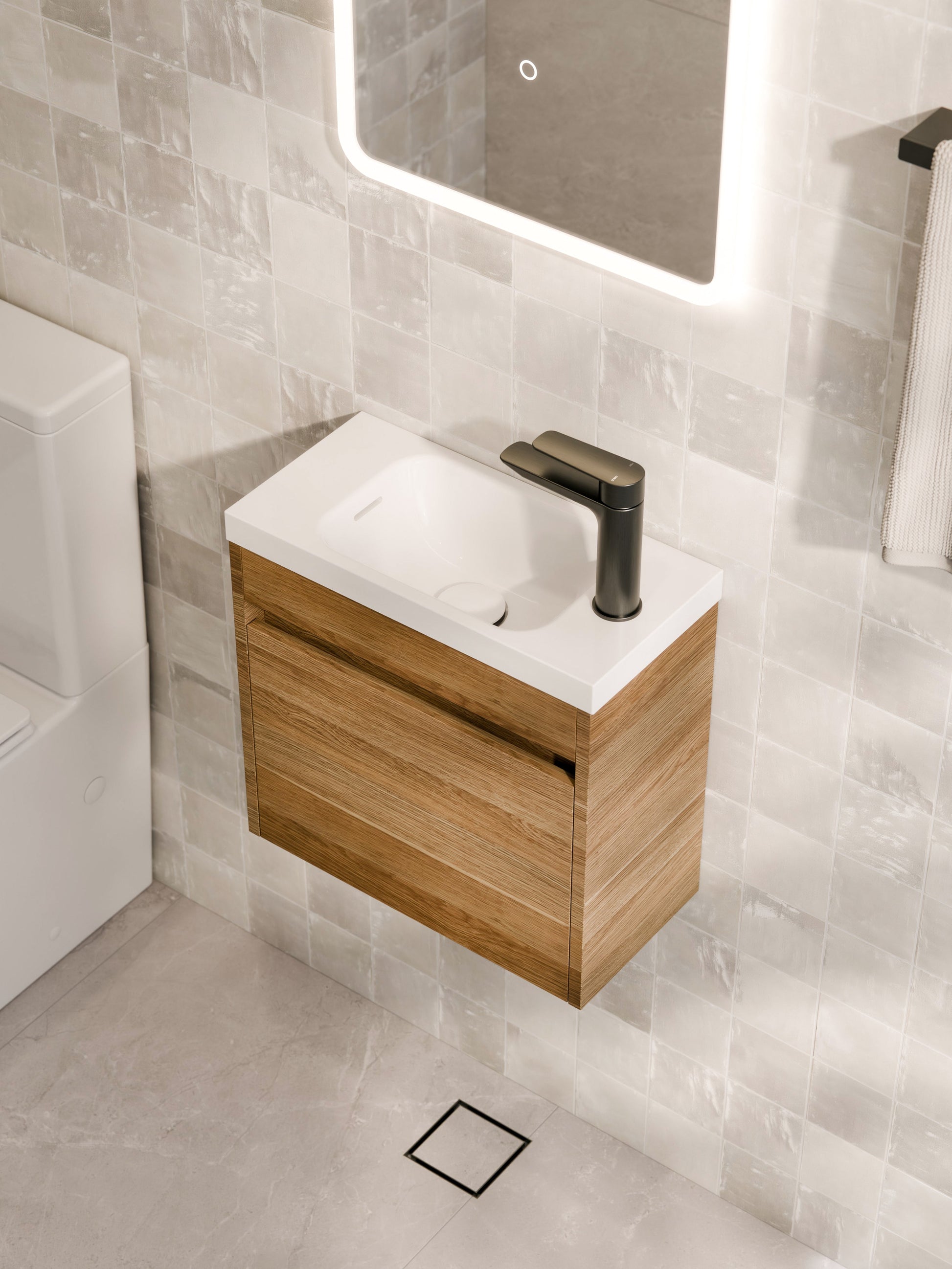 Code Luxe 450 WC Wall Hung Vanity