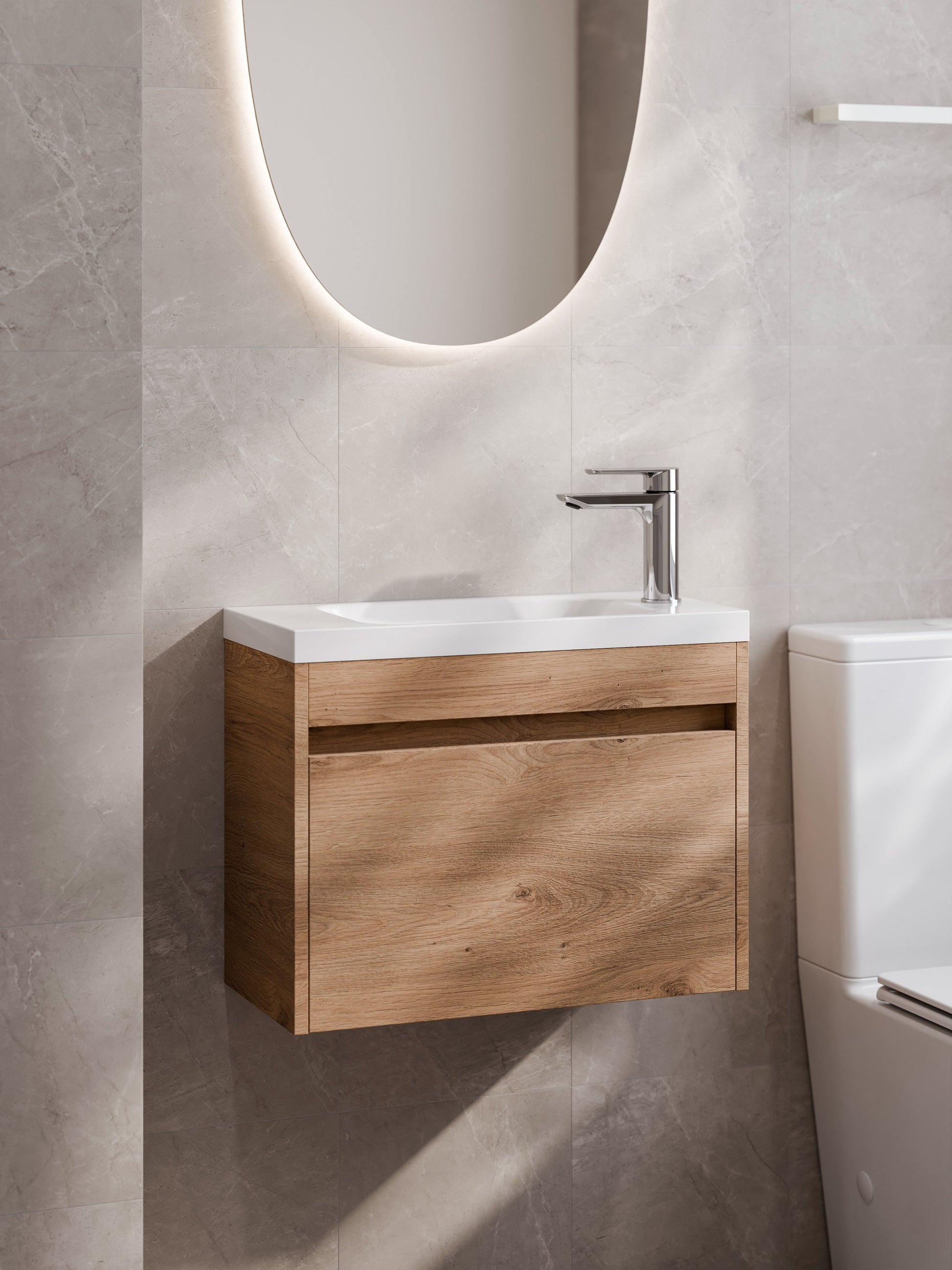 Code Luxe 550 WC Wall Hung Vanity