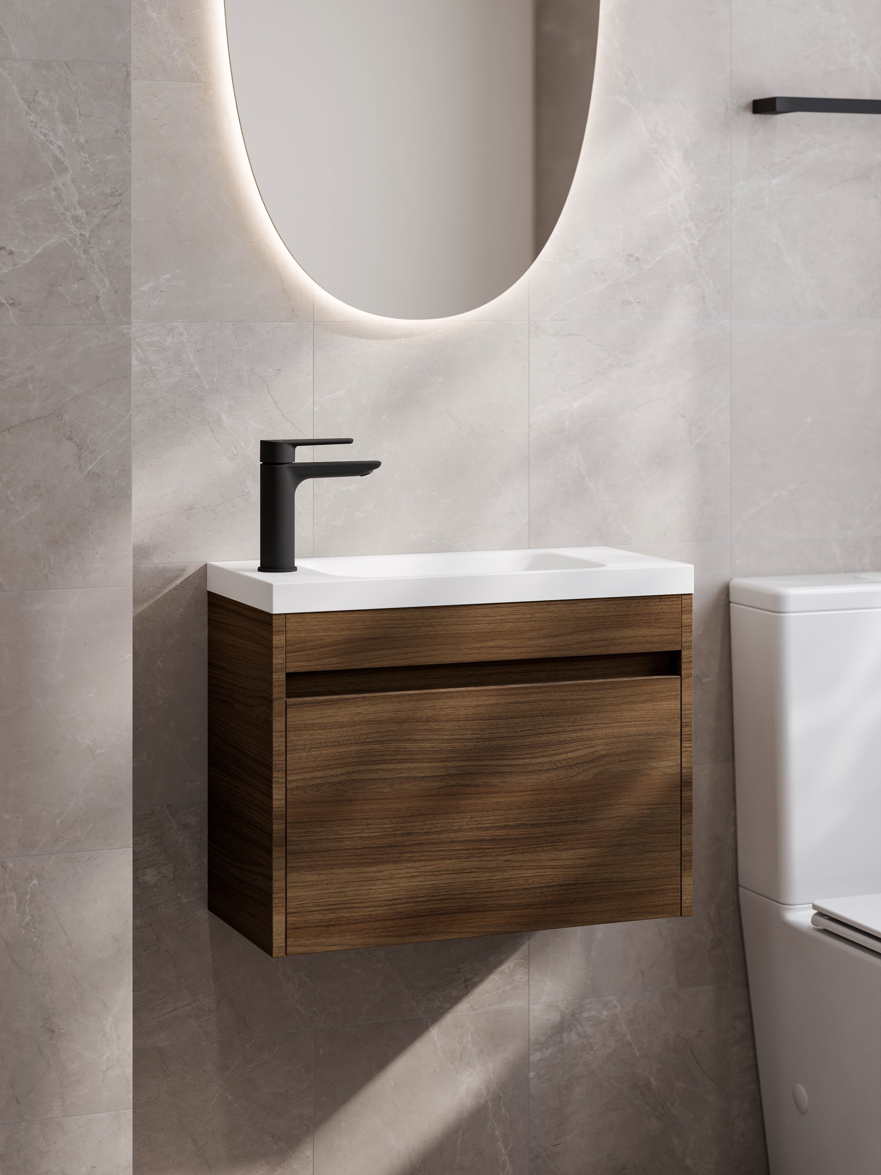 Code Luxe 550 WC Wall Hung Vanity