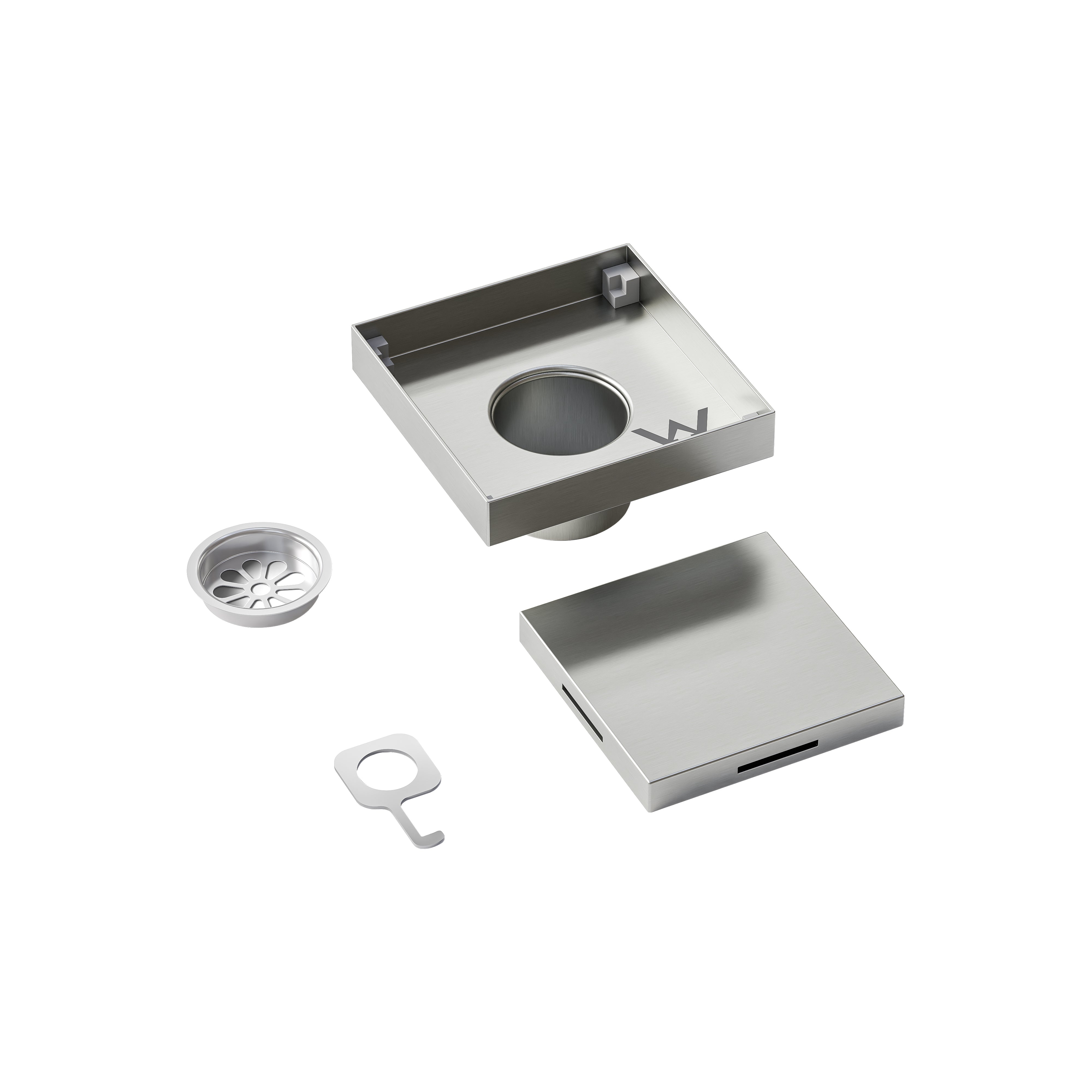 Code Tilers Choice Point Drain Shower Waste & Undermount Kit