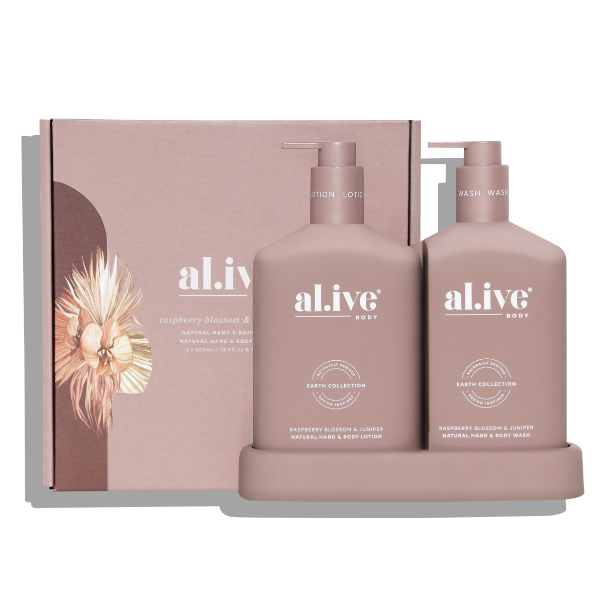 AL.IVE WASH & LOTION DUO - RASPBERRY BLOSSOM & JUNIPER