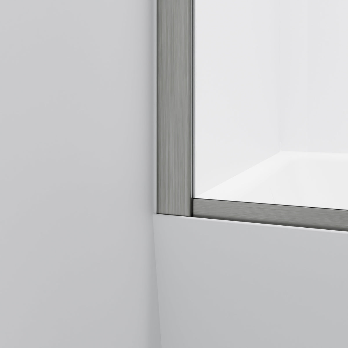 Form Double Panel Bath Screen | 550+450mm