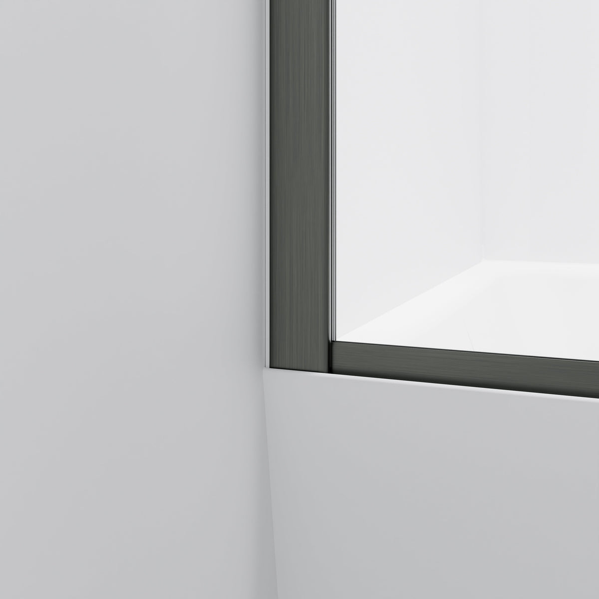 Form Double Panel Bath Screen | 550+450mm