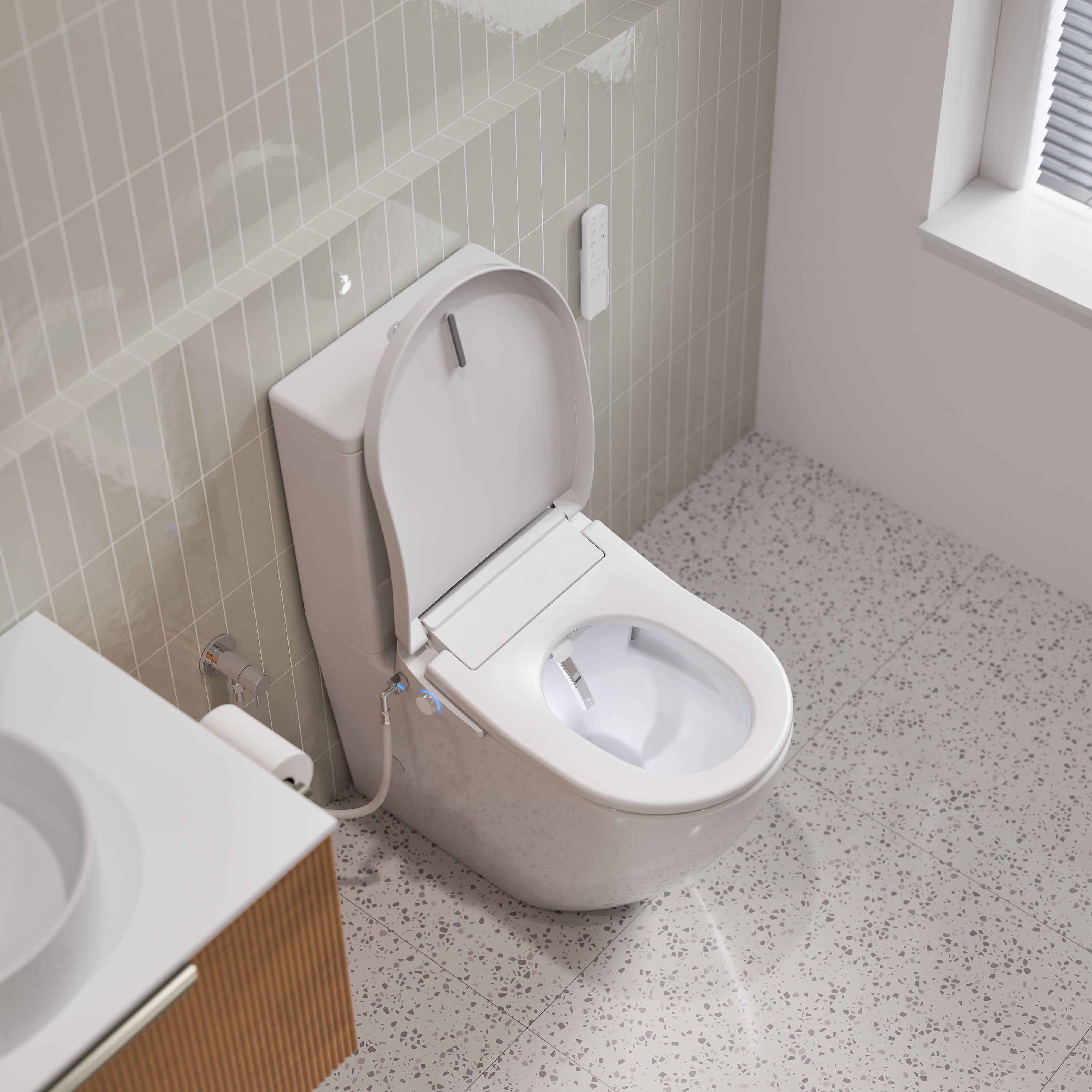 CODE PURITY BIDET SEAT WITH REMOTE