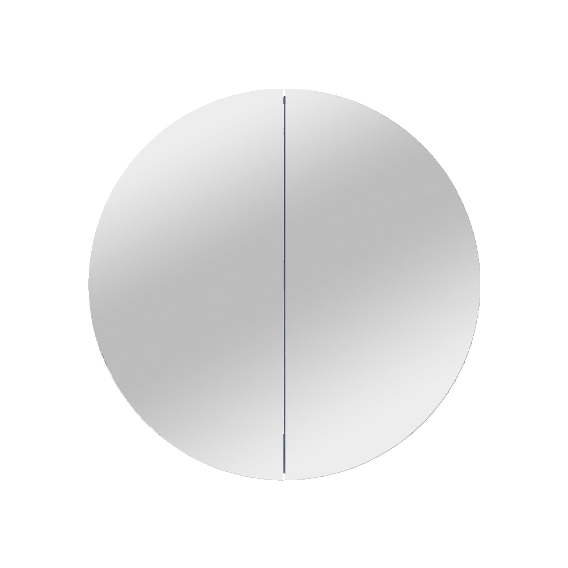 CODE NEO ROUND 850  MIRROR CABINET MATTE WHITE