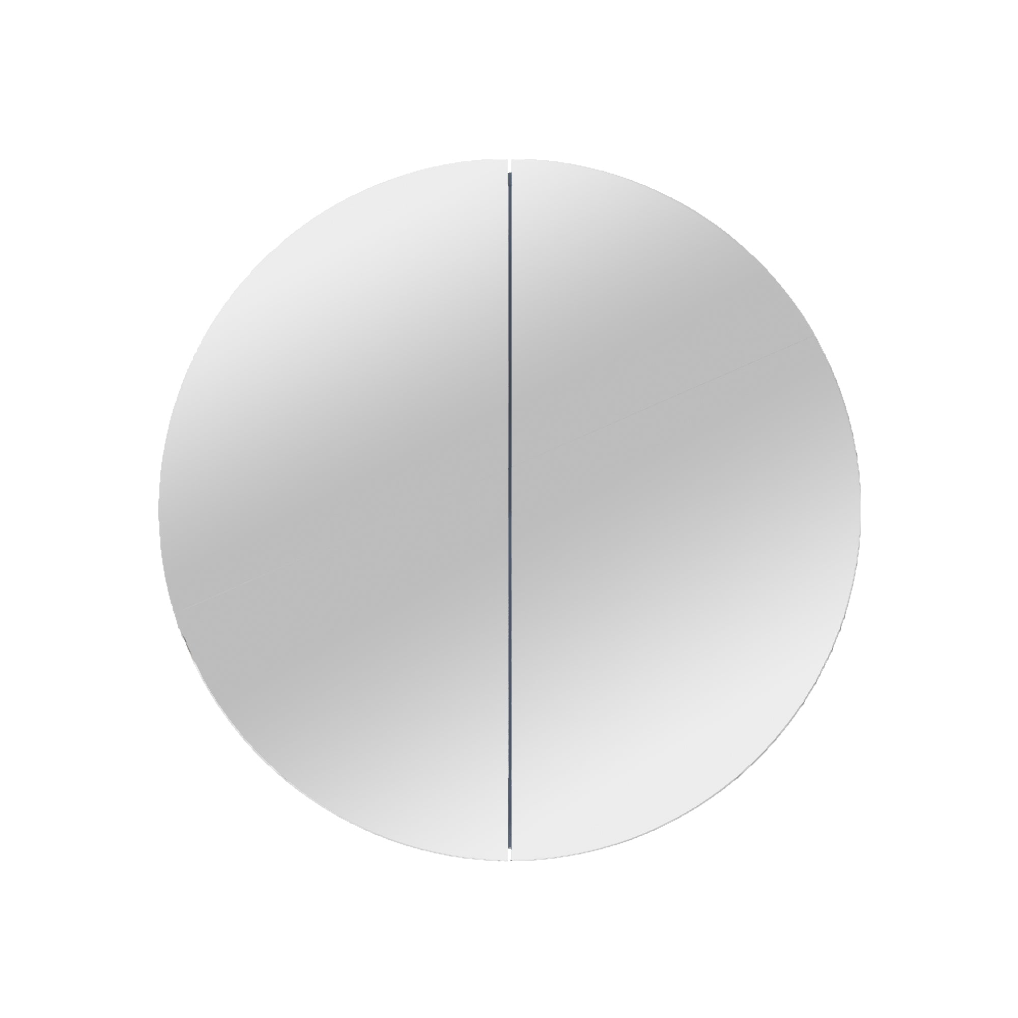 CODE NEO ROUND 850  MIRROR CABINET MATTE WHITE