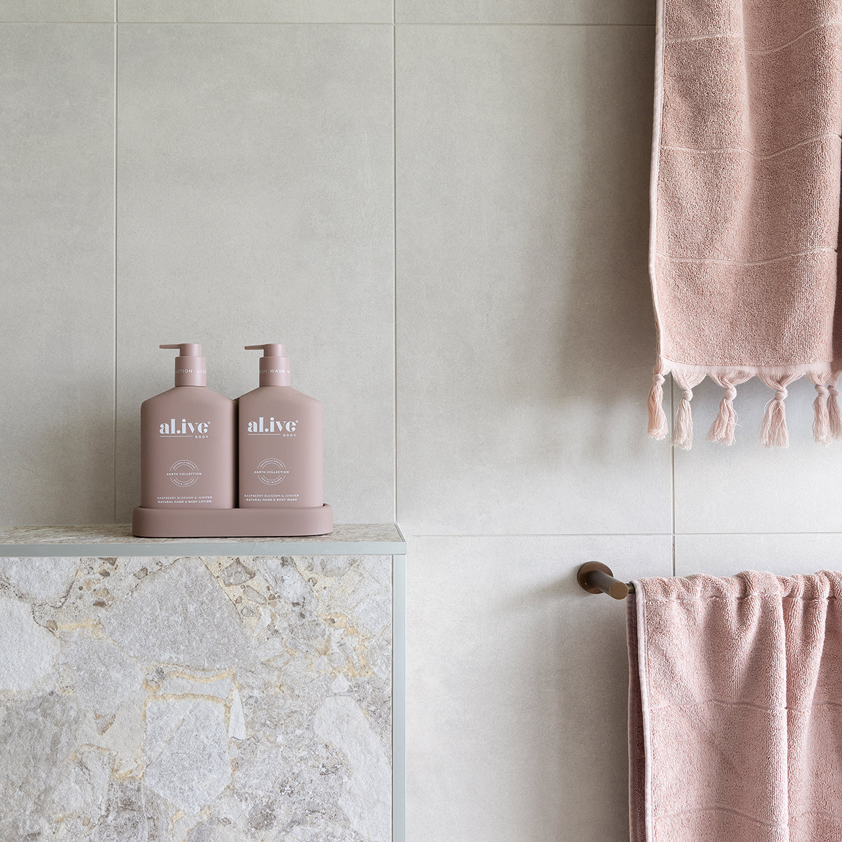 AL.IVE WASH & LOTION DUO - RASPBERRY BLOSSOM & JUNIPER