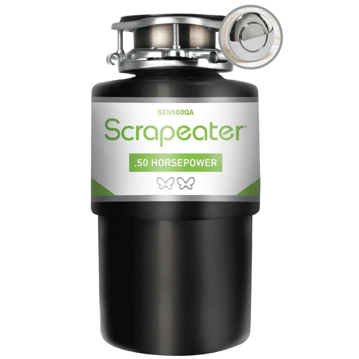 ROBINHOOD WASTE DISPOSAL 1/2HP WITH AIR SWITCH