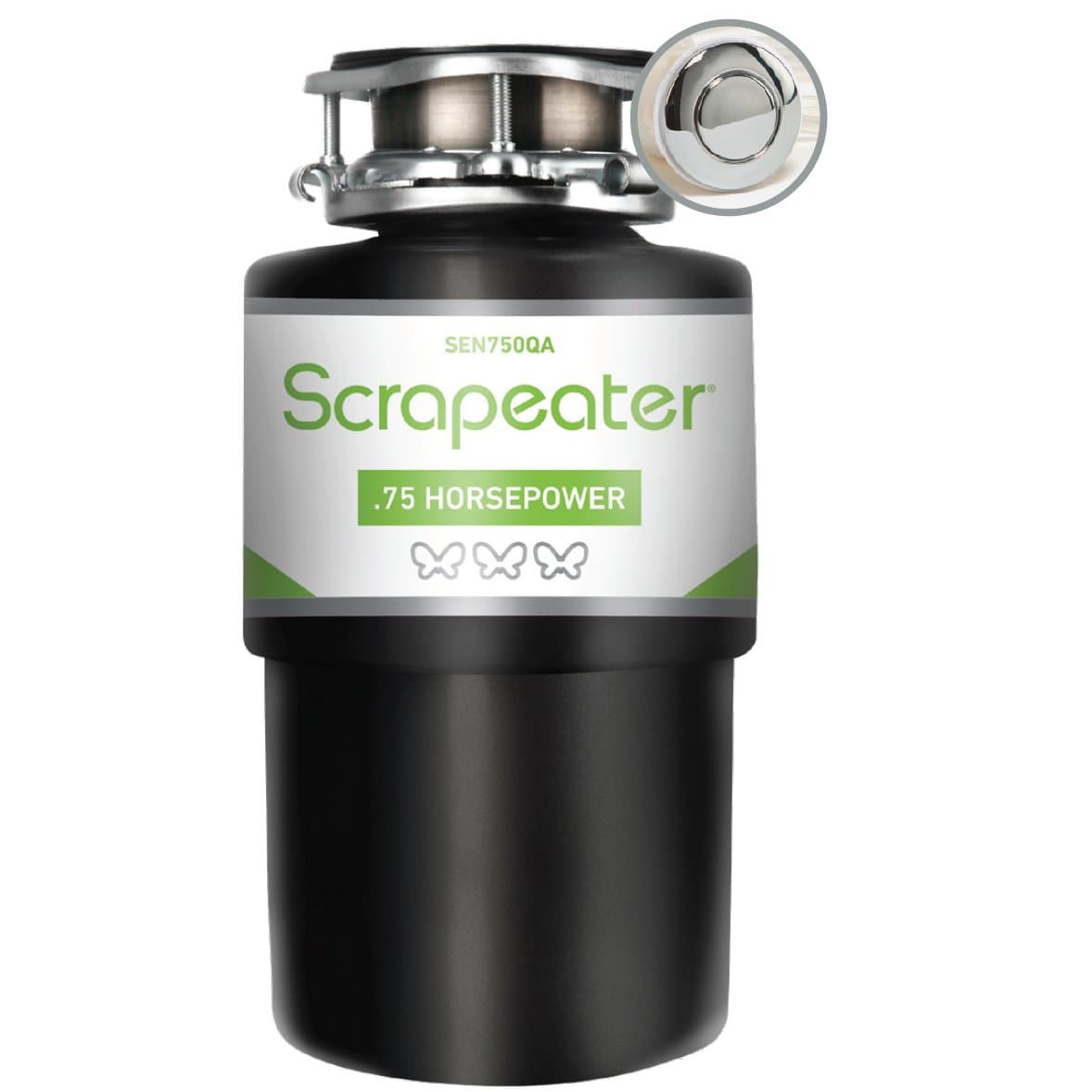 ROBINHOOD WASTE DISPOSAL 3/4HP WITH AIR SWITCH